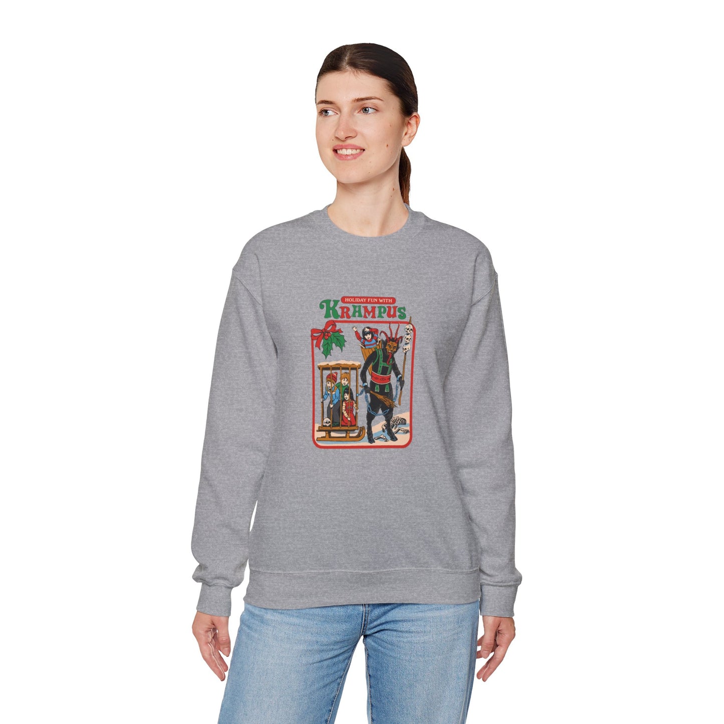 Holiday Fun with Krampus Sweatshirt