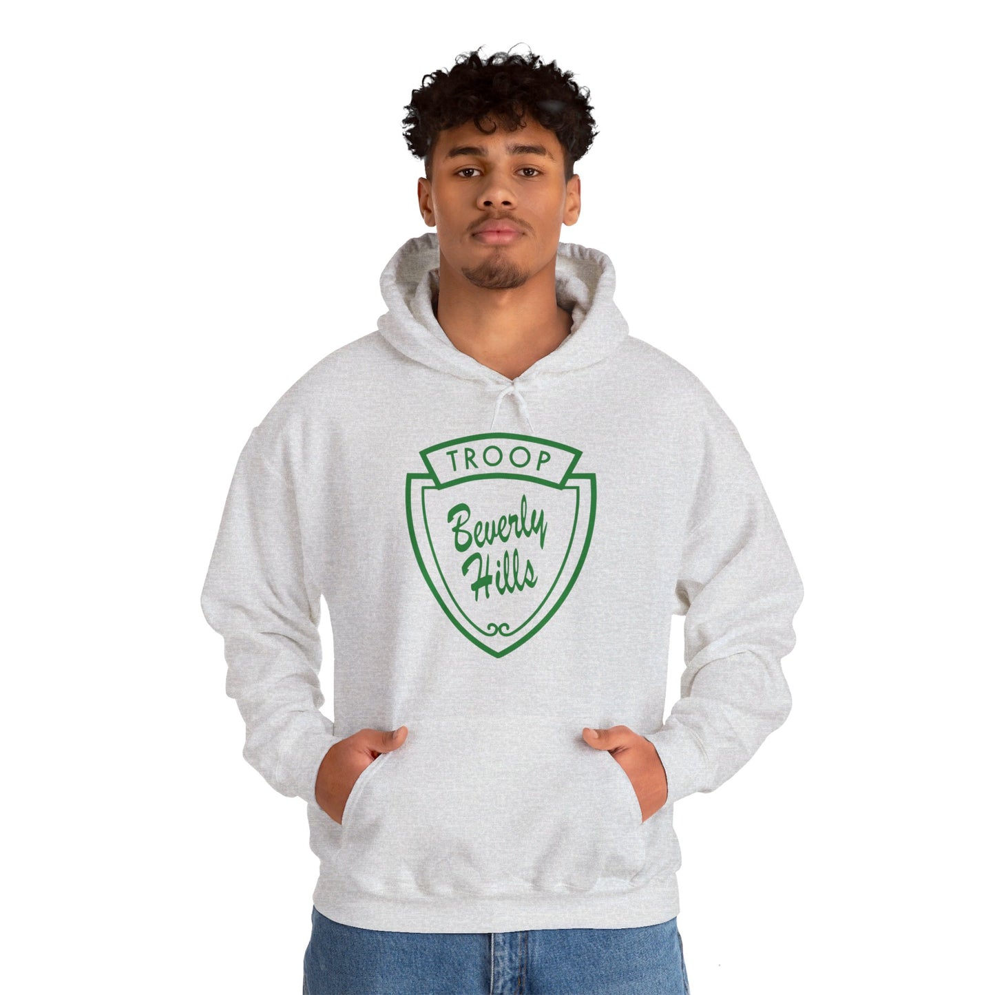 Troop Beverly Hills Logo Only Hoodie - No Stinking Patches