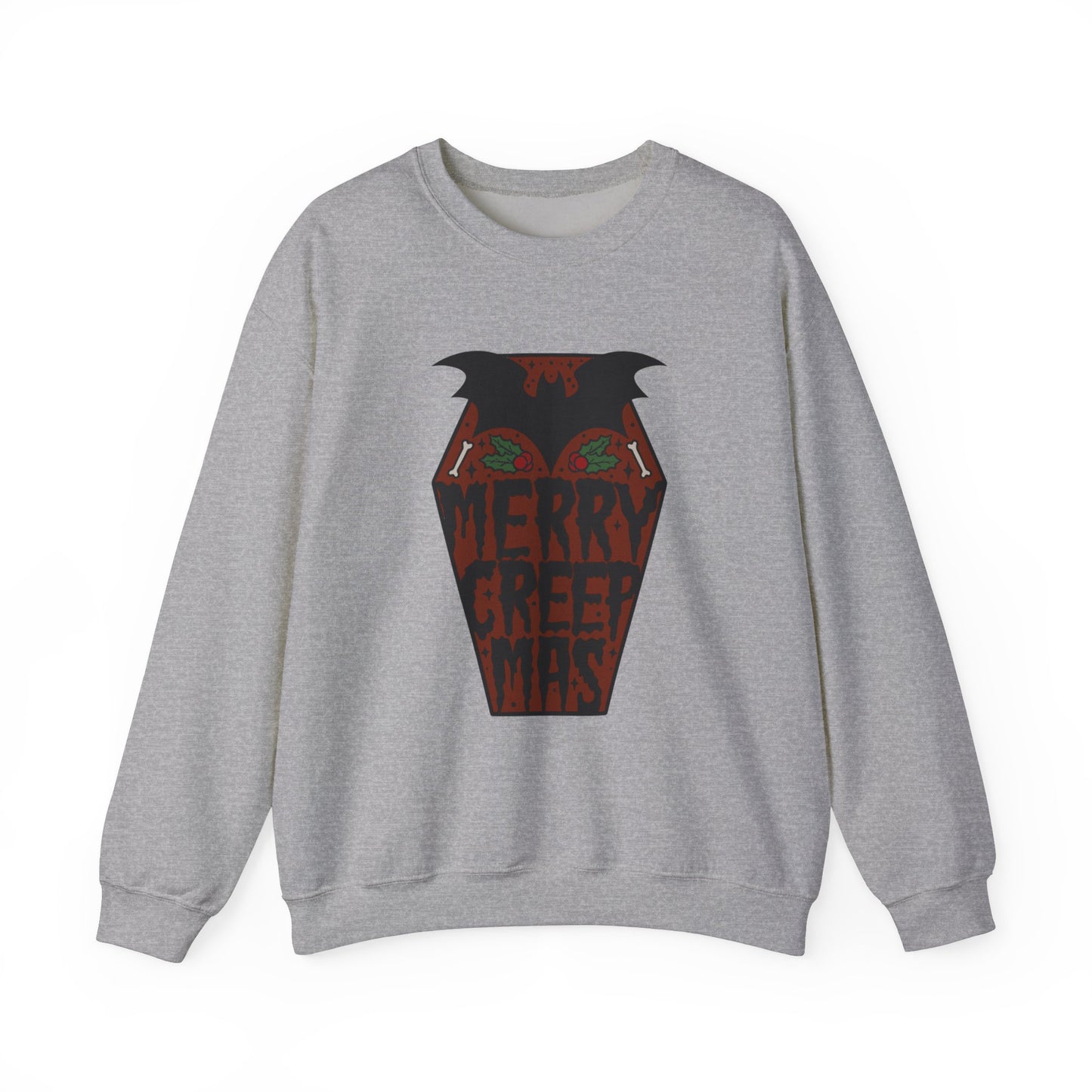 Merry Creepmas Coffin Sweatshirt