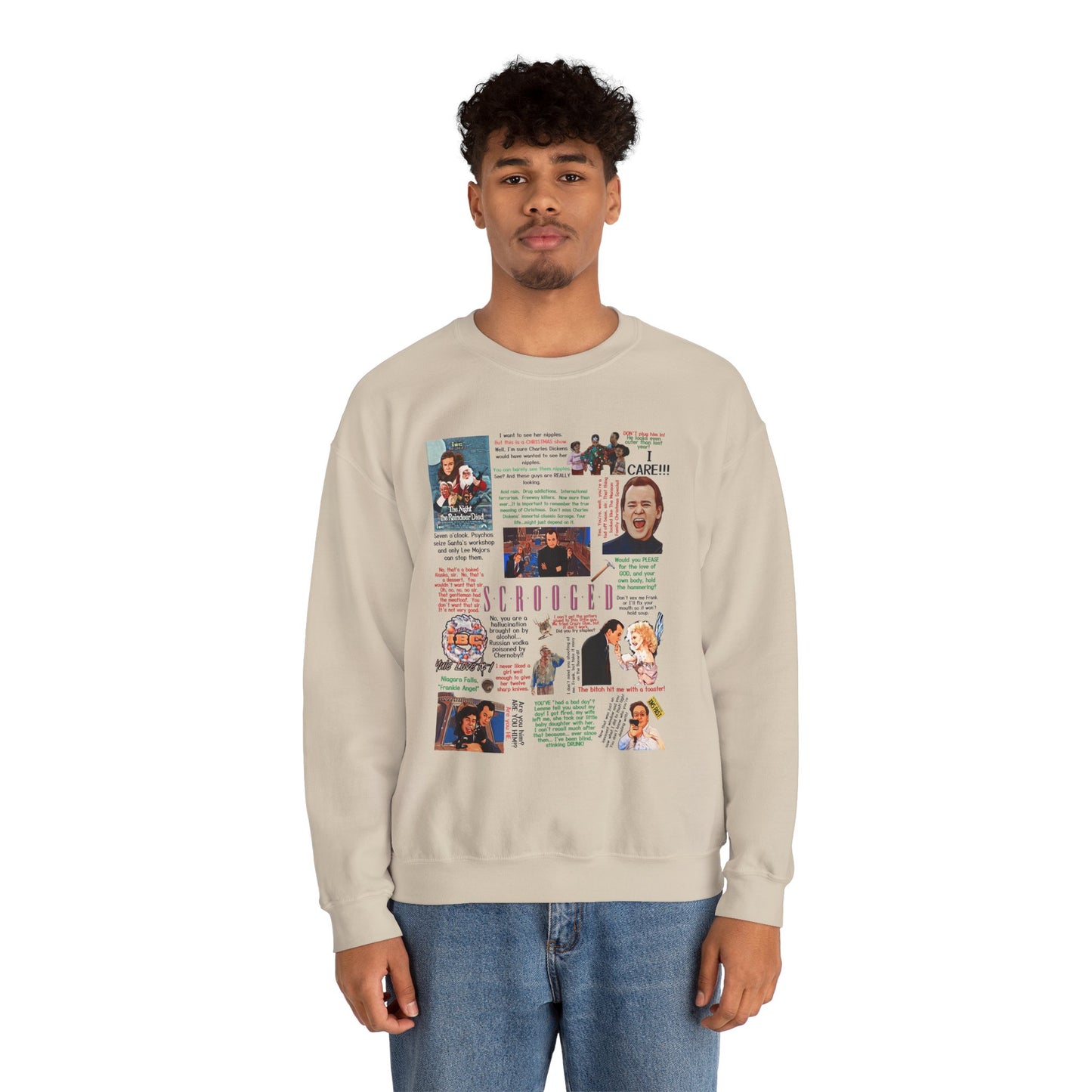 Scrooged Quotes Pullover