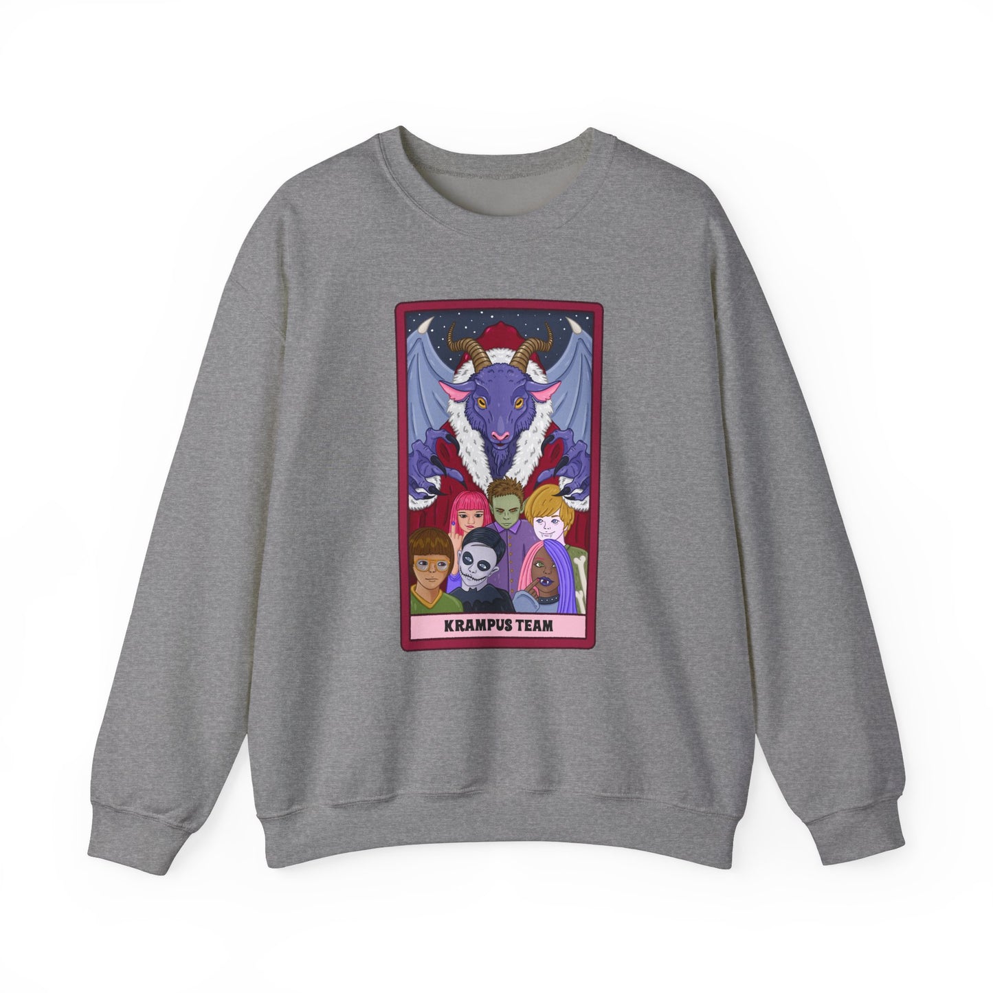 Krampus Team: Spooky Holiday Pullover