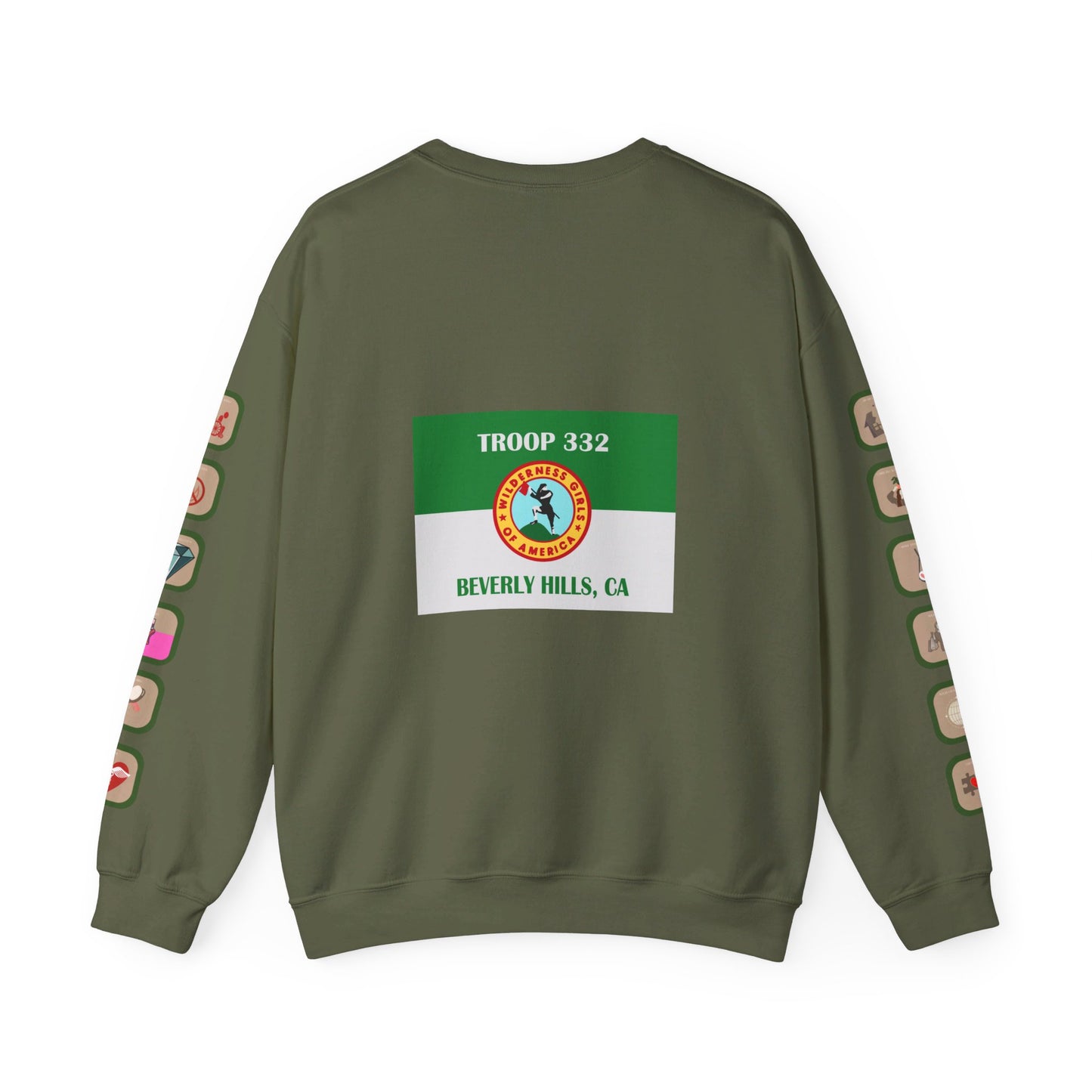 Wilderness Girls - Troop 332 Logo Pullover - Oodles of Patches