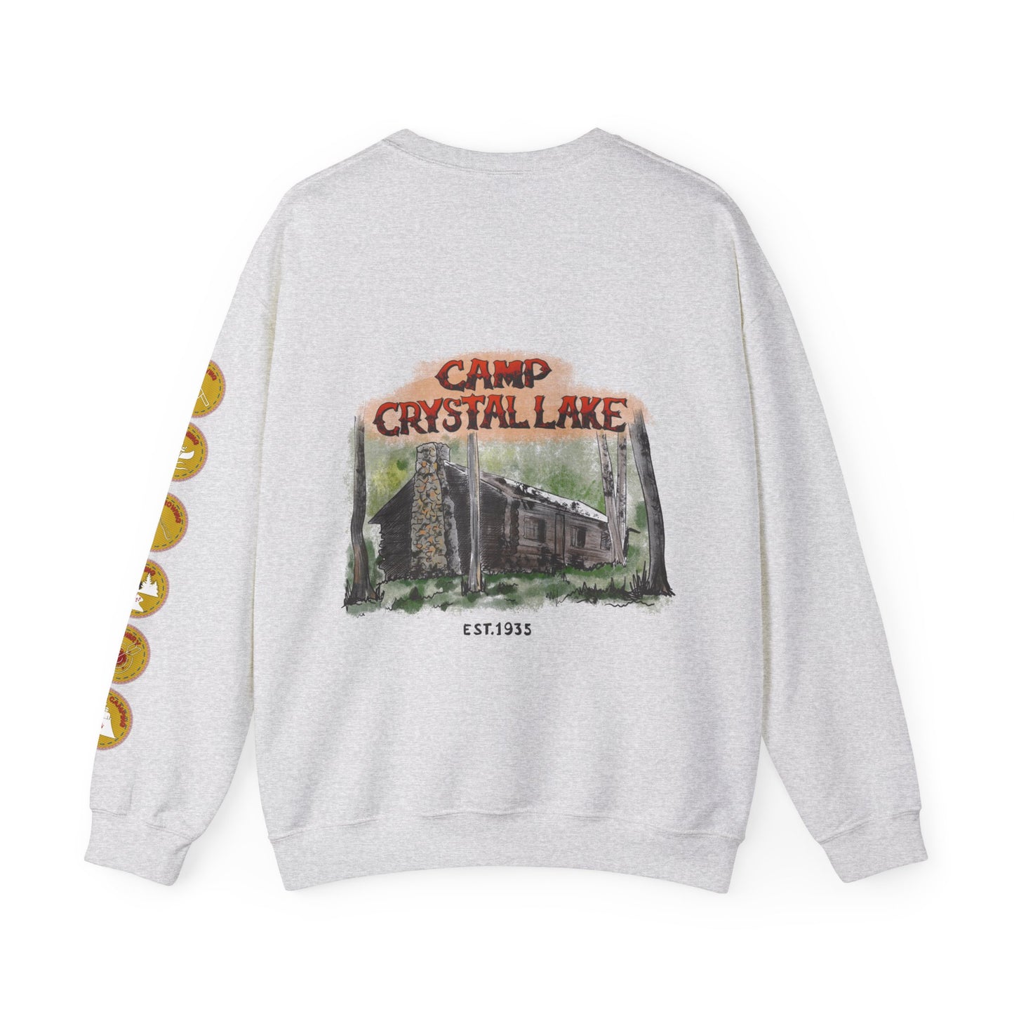 Camp Crystal Lake Patches Pullover