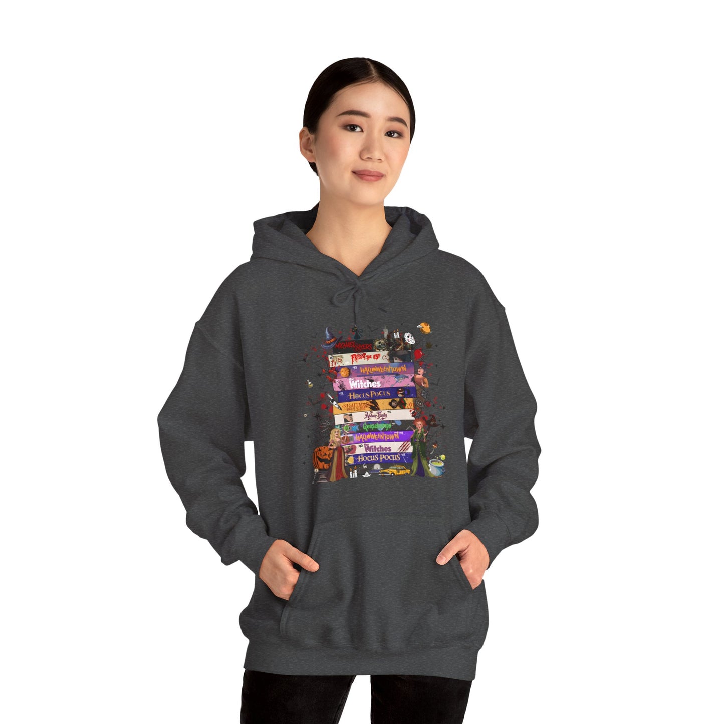 Witchy Movie Night Stack Hoodie