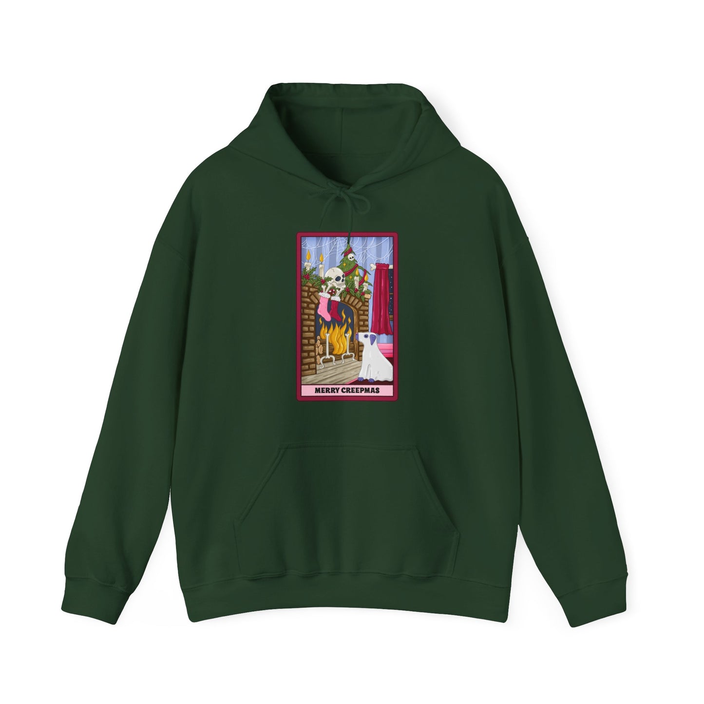 Merry Creepmas: Skeleton Holiday Tarot Hoodie