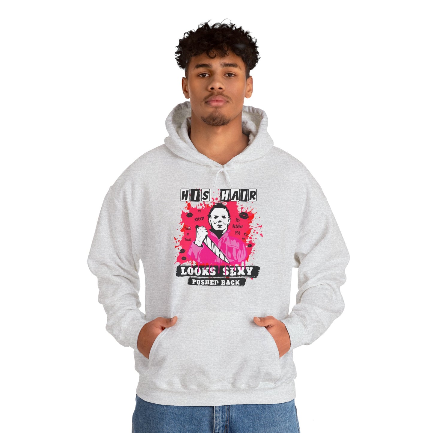 His Hair Looks Sexy Pushed Back Hoodie