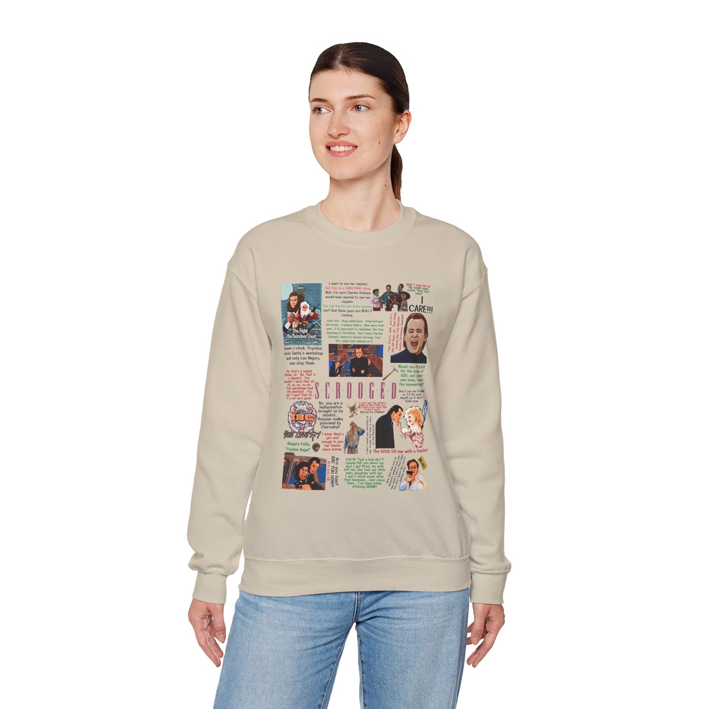 Scrooged Quotes Pullover