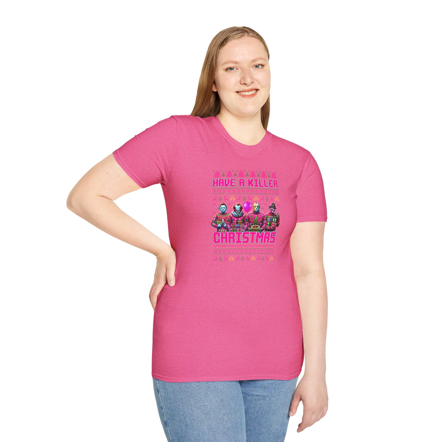 Psycho Pink Christmas Tee