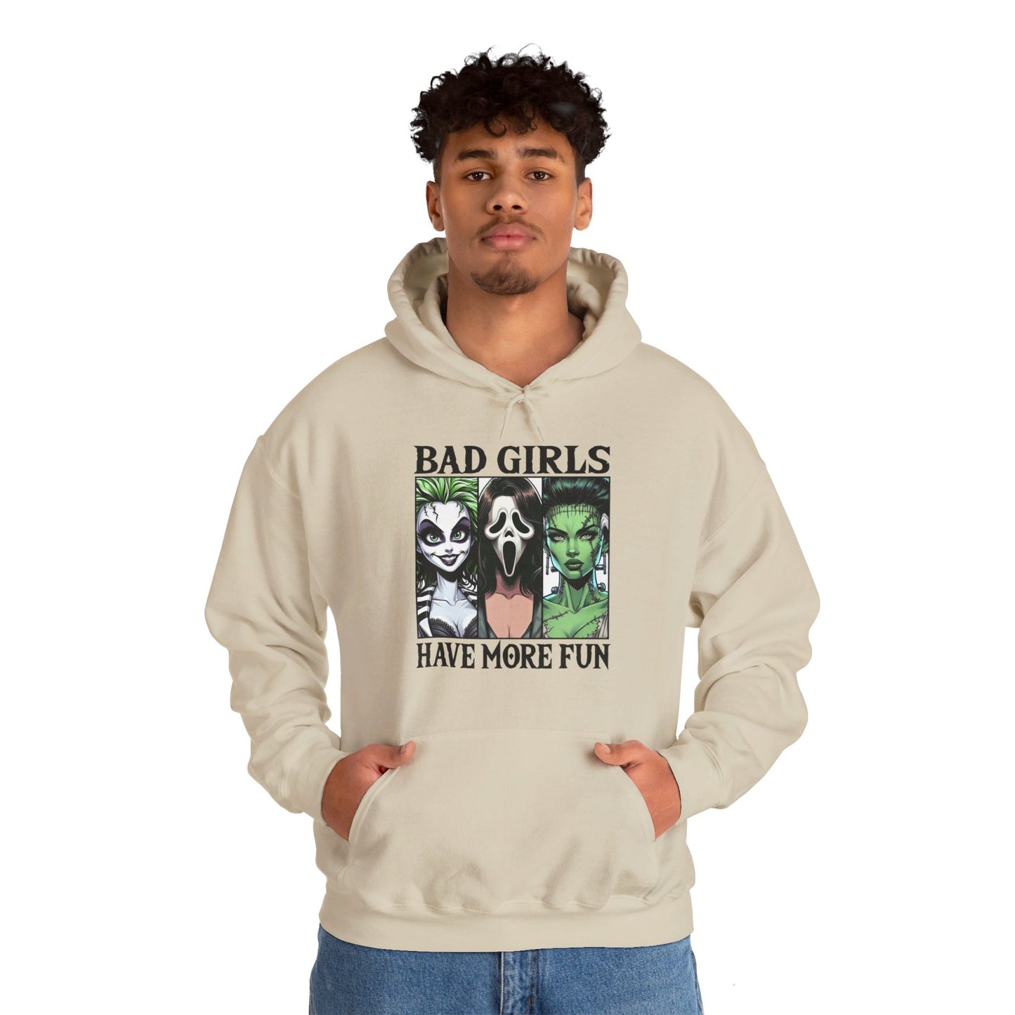 Bad Girls Have More Fun - Ghoulish Trio Hoodie