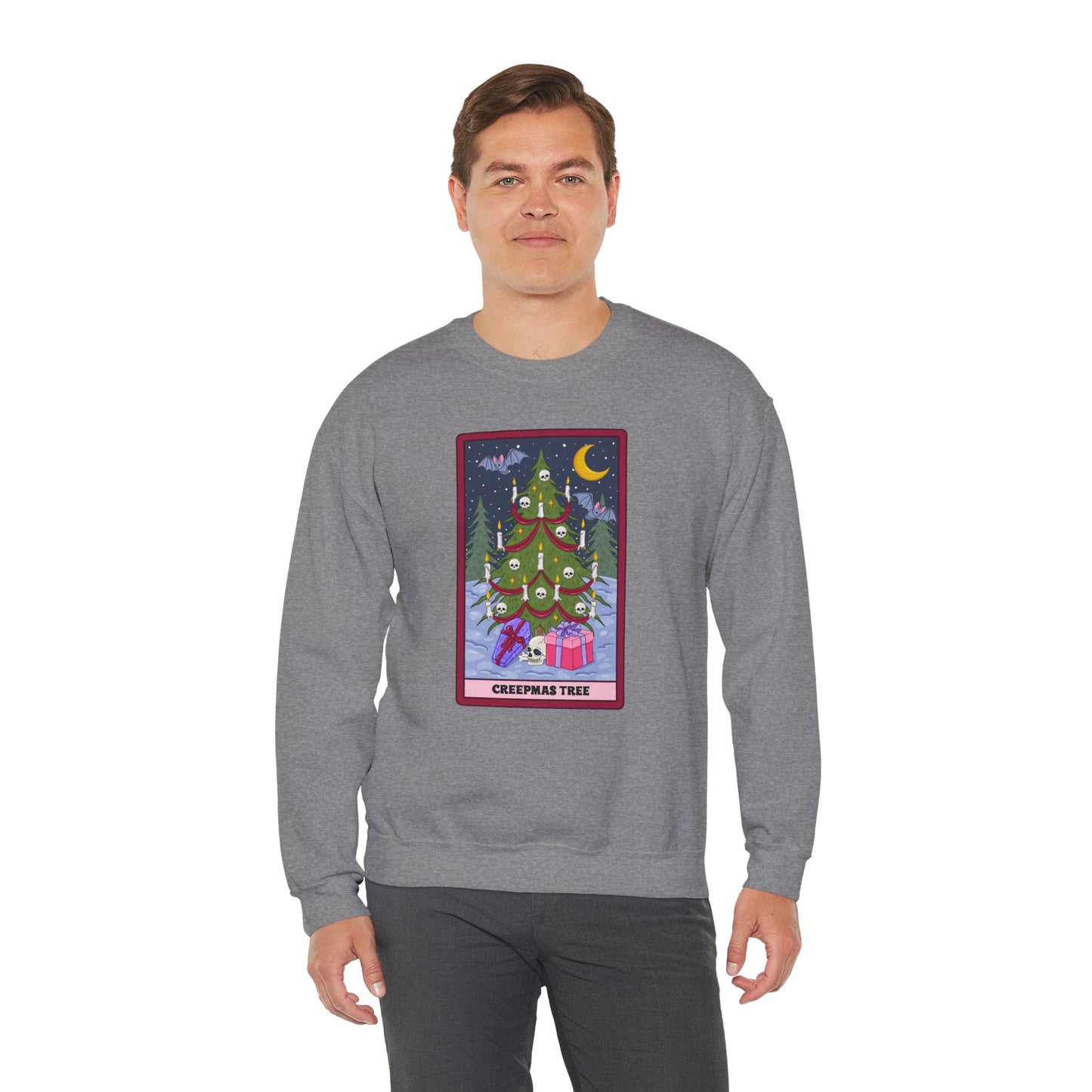 Creepmas Tree: Spooky Holiday Tarot  Pullover