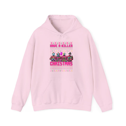 Psycho Pink Christmas Hoodie