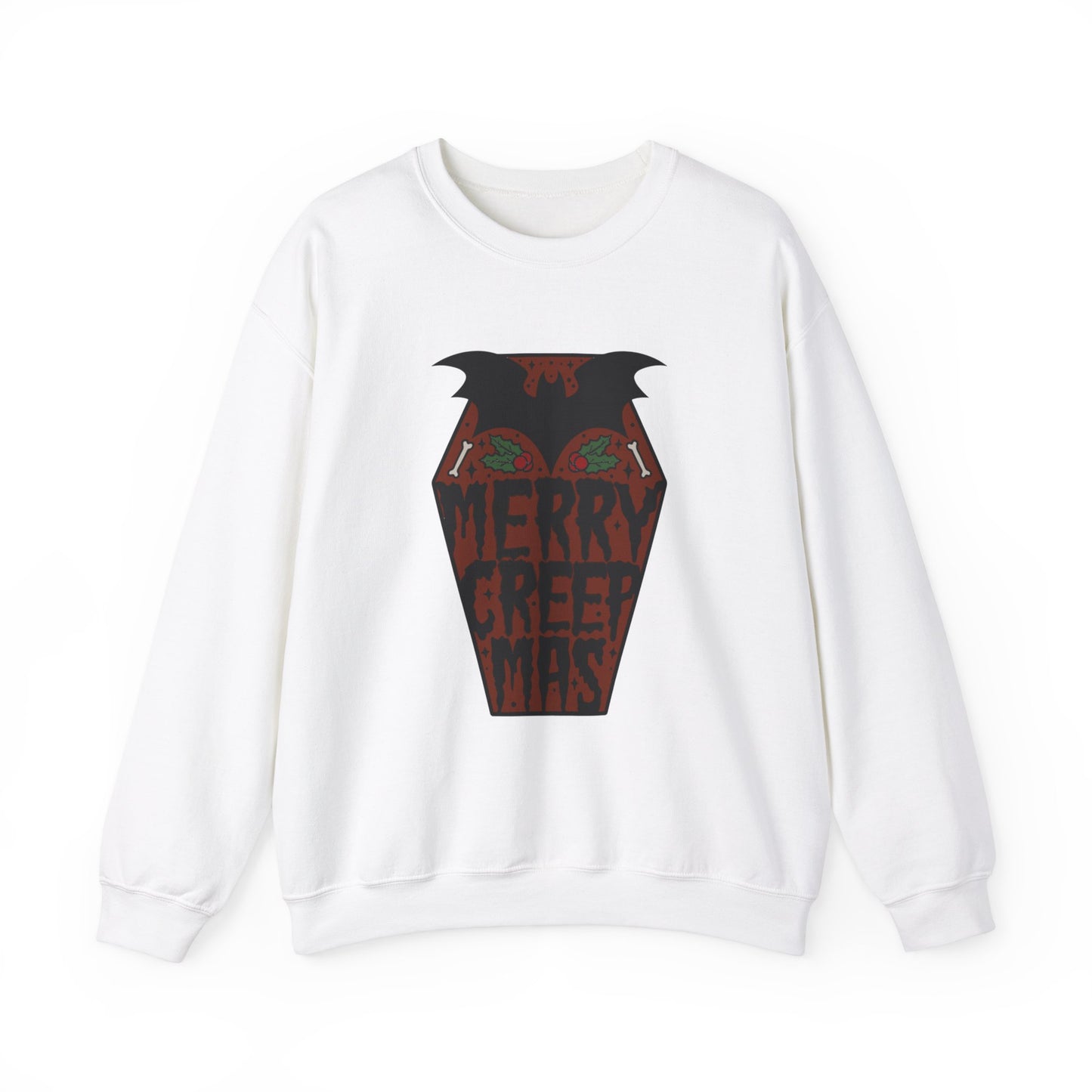 Merry Creepmas Coffin Sweatshirt