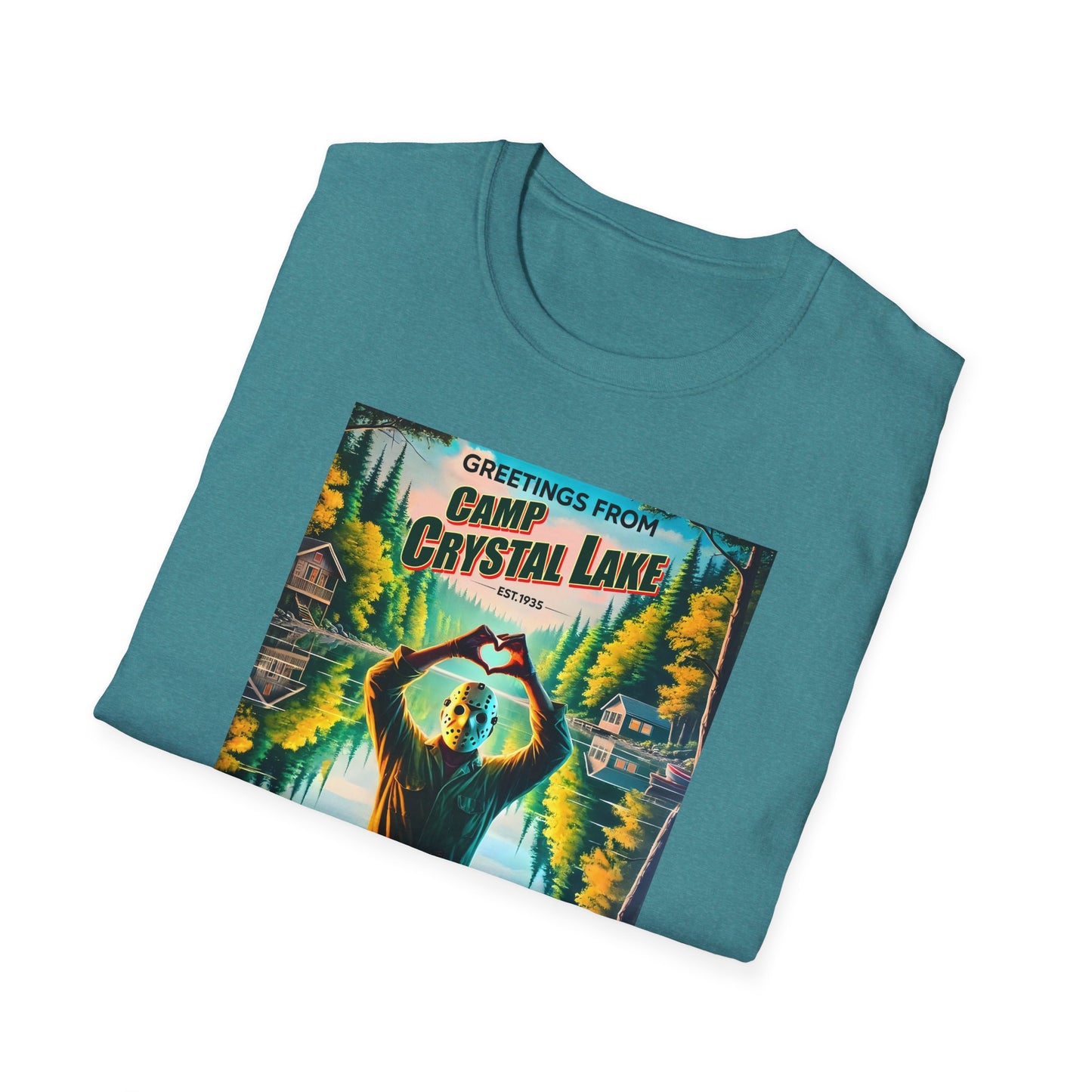 Camp Crystal Lake Greetings Tee