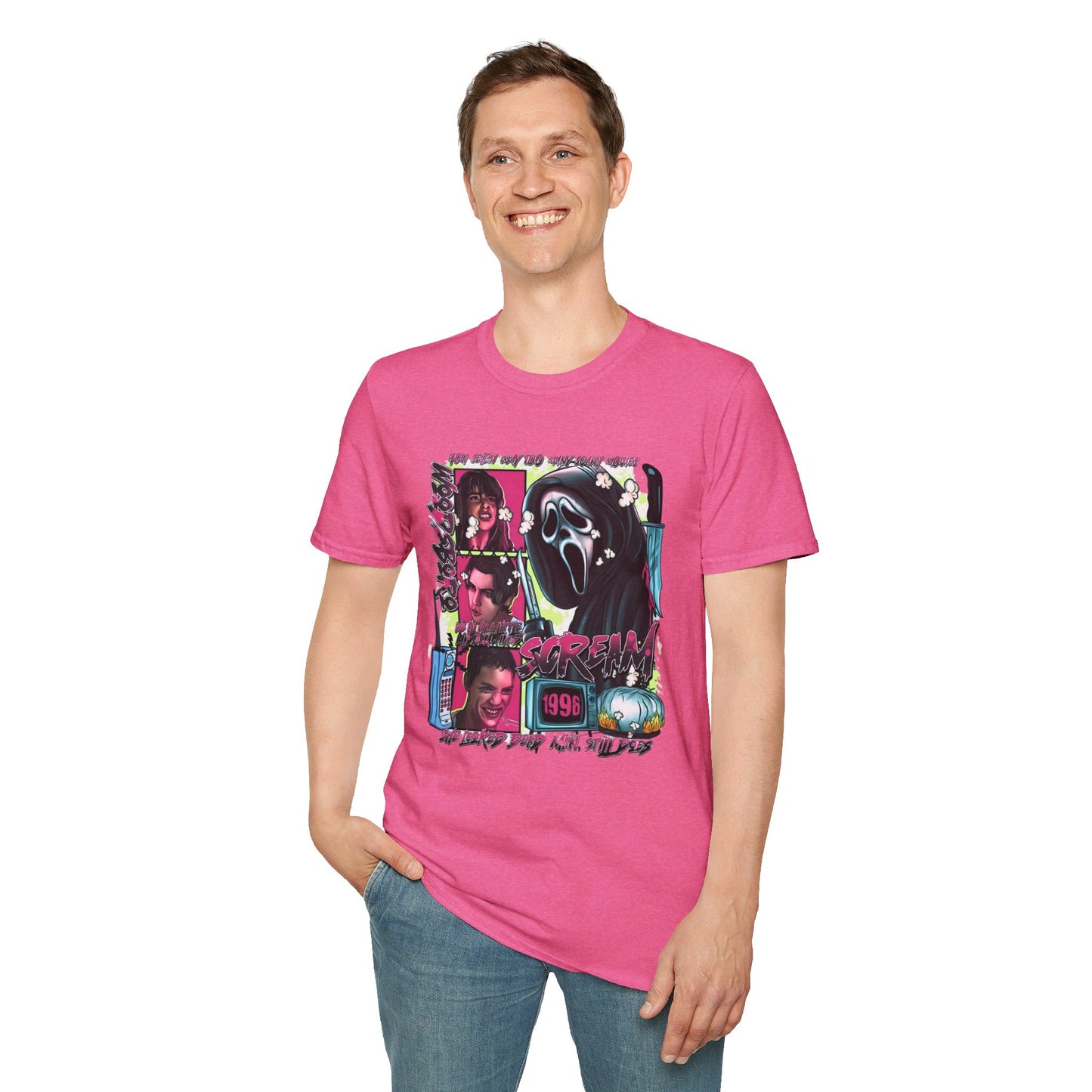 Neon Nightmare Scream Tee