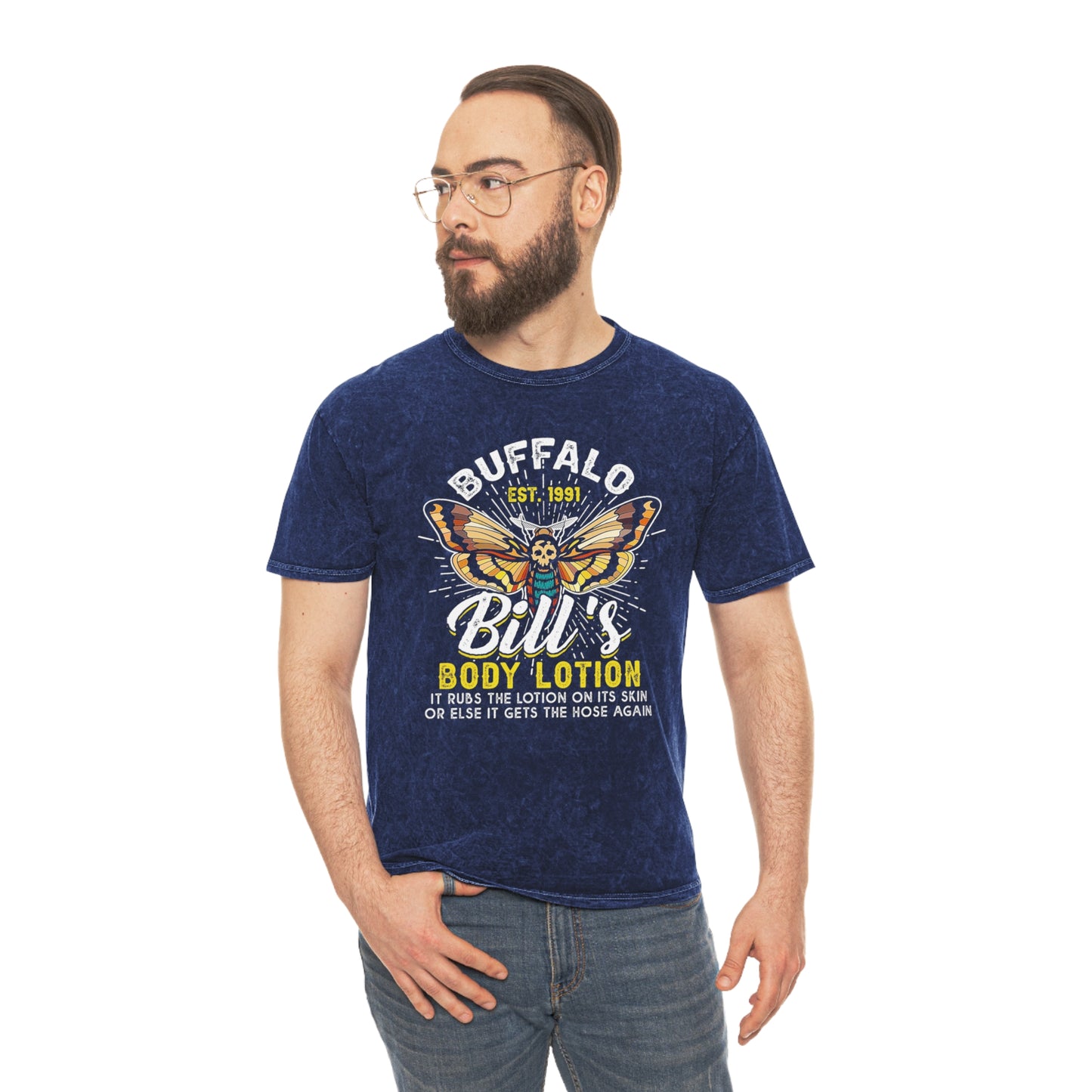 Buffalo Bill's Body Lotion Unisex Mineral Wash T-Shirt