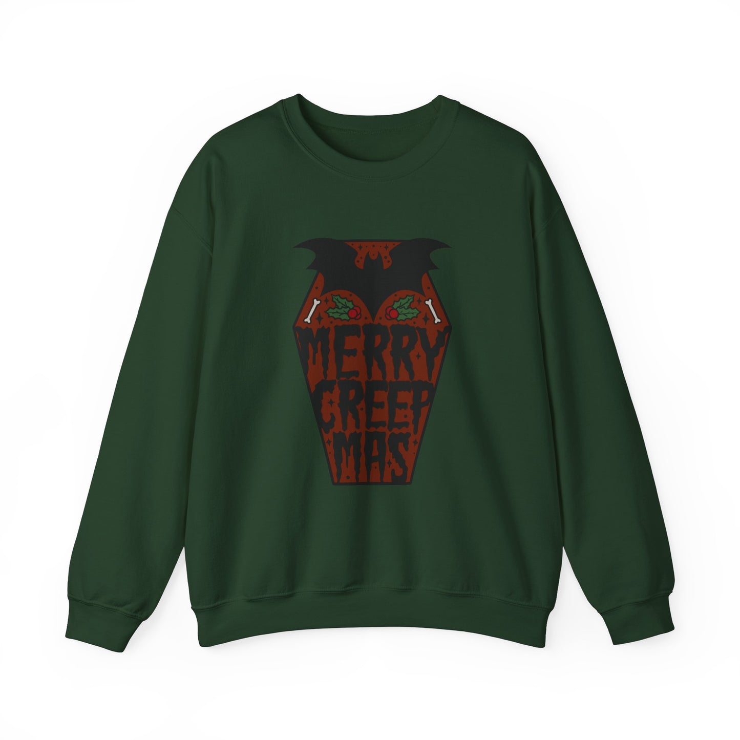 Merry Creepmas Coffin Sweatshirt