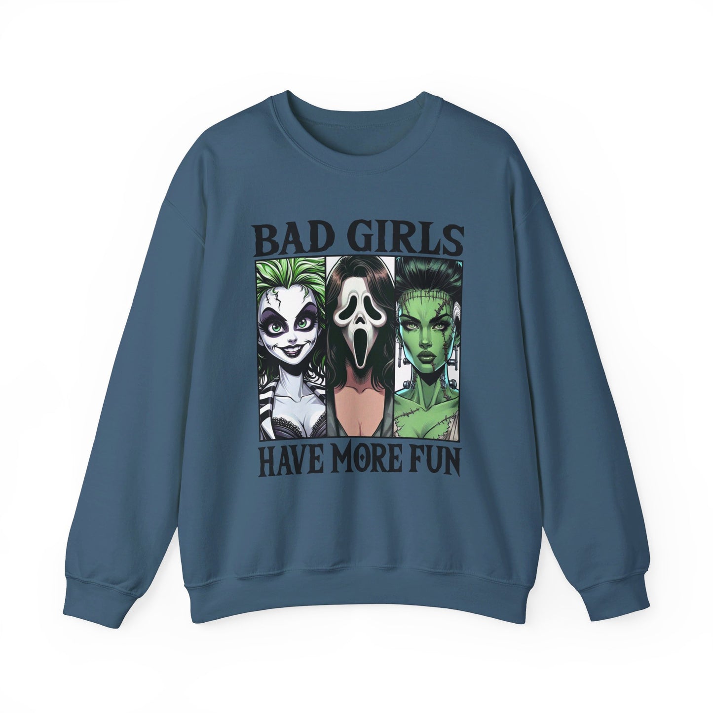 Bad Girls Have More Fun - Ghoulish Trio Pullover