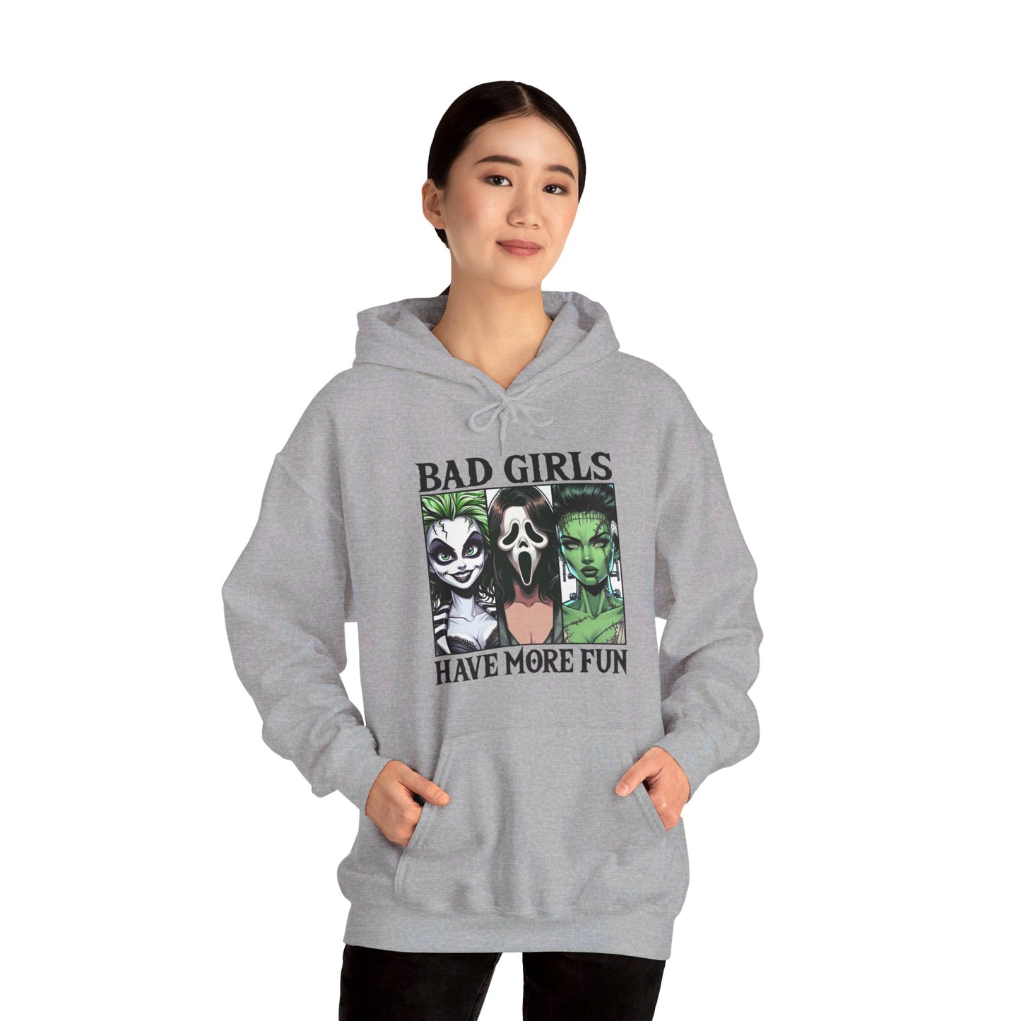 Bad Girls Have More Fun - Ghoulish Trio Hoodie