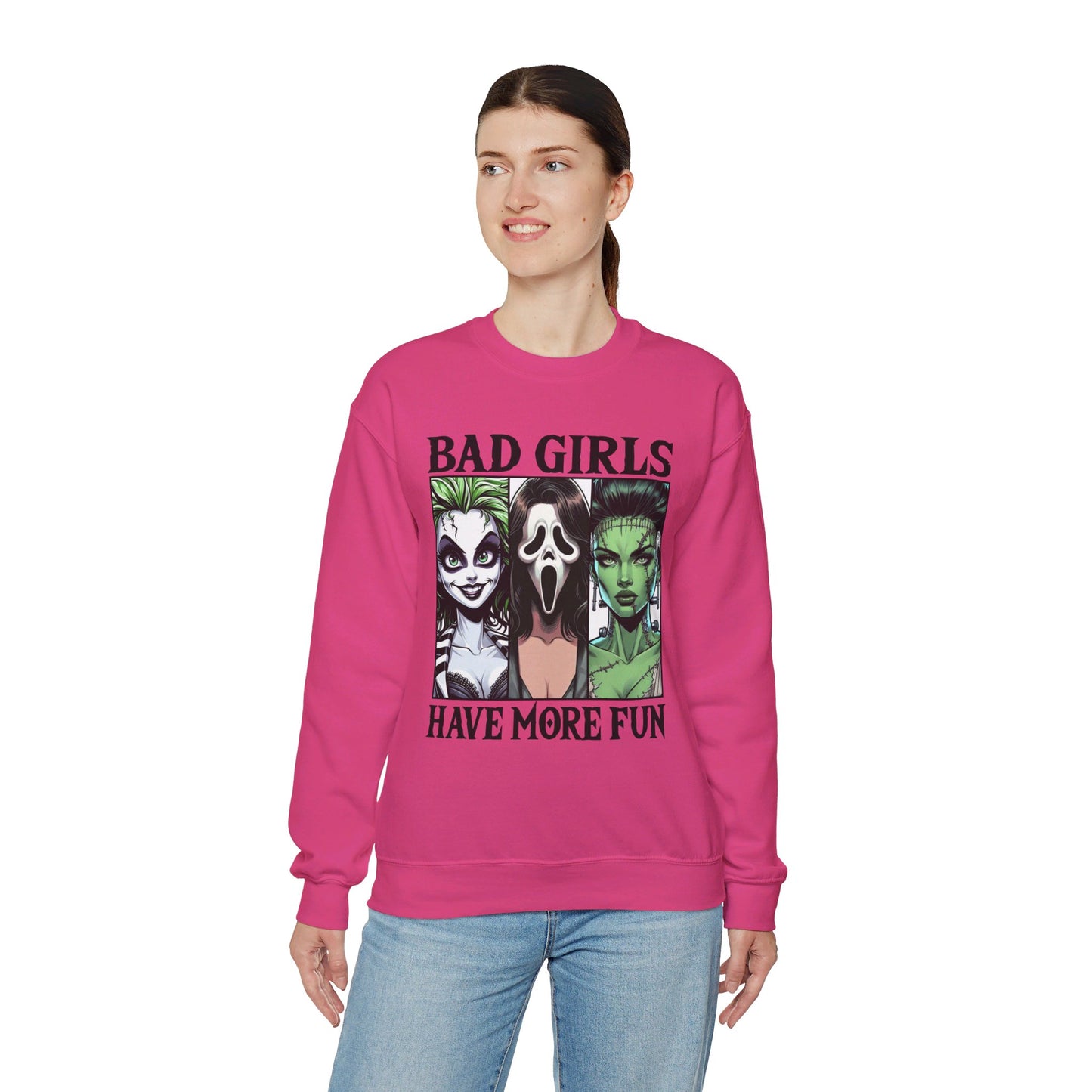 Bad Girls Have More Fun - Ghoulish Trio Pullover