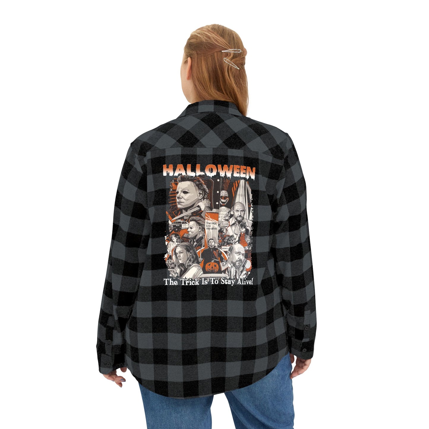 Evil Never Dies Unisex Flannel