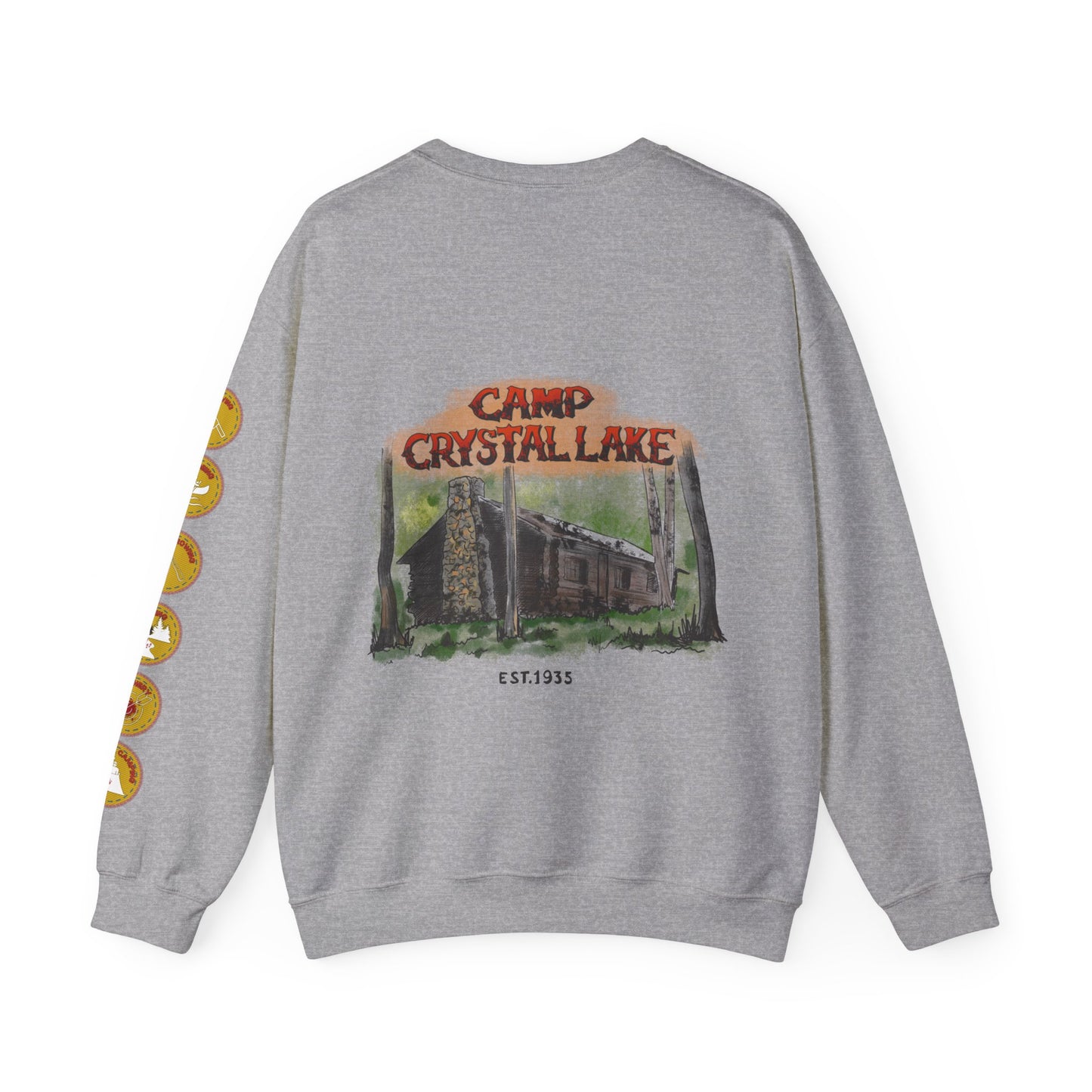 Camp Crystal Lake Patches Pullover