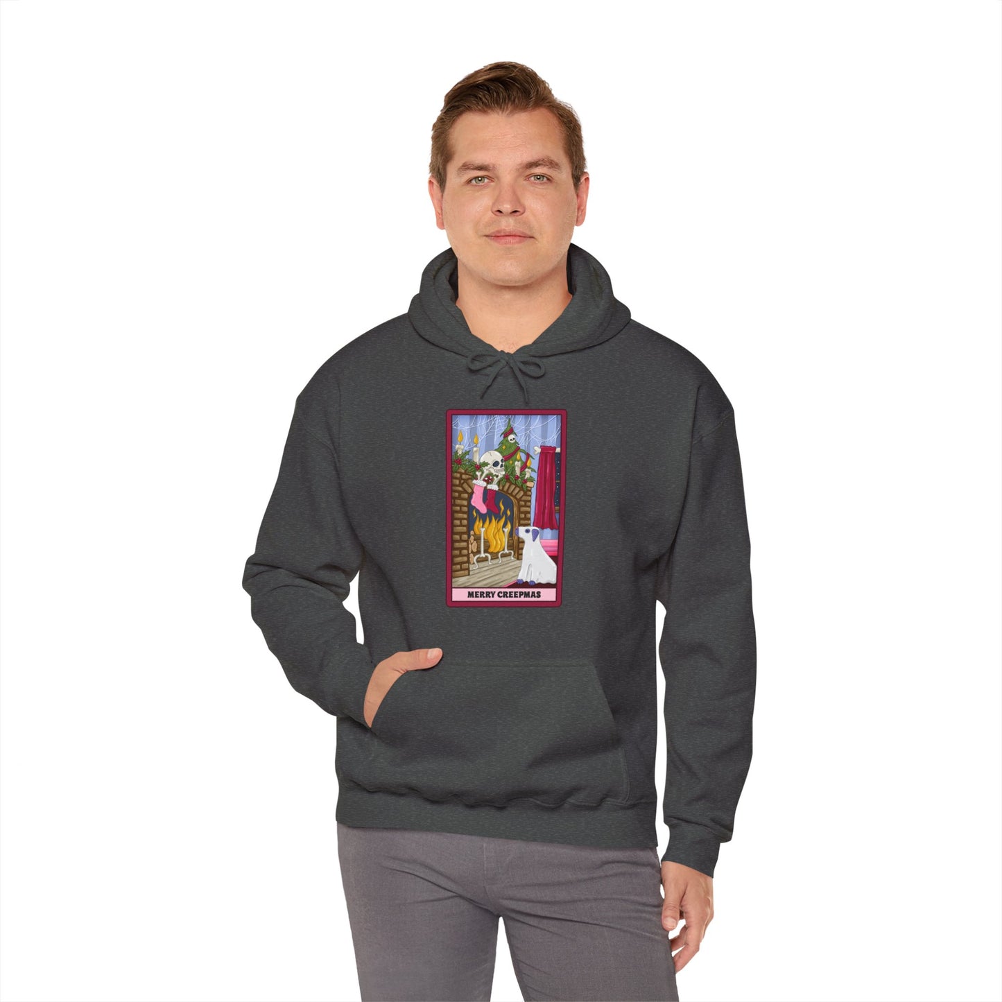 Merry Creepmas: Skeleton Holiday Tarot Hoodie