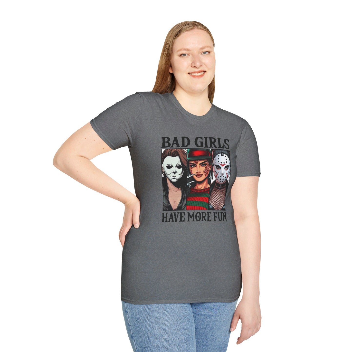 Bad Girls Have More Fun - Slasher Squad Tee