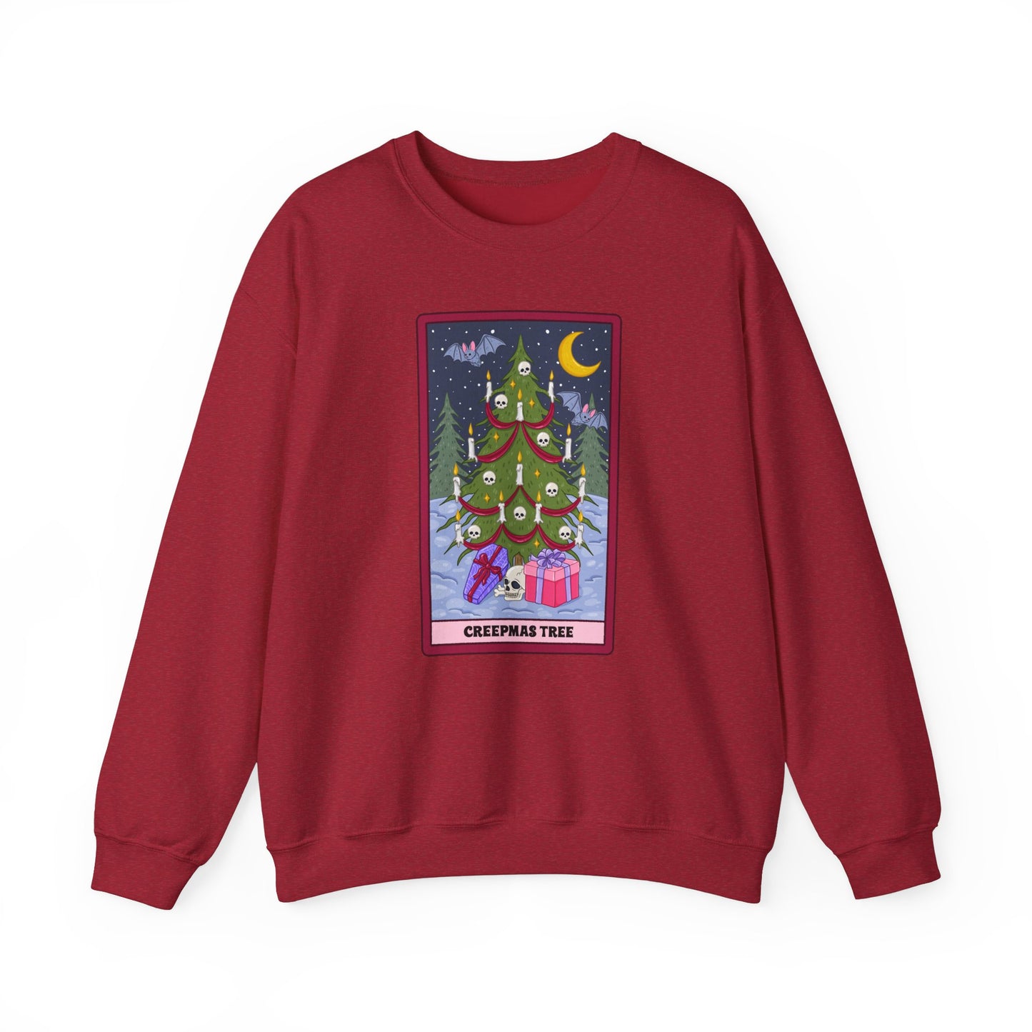 Creepmas Tree: Spooky Holiday Tarot  Pullover