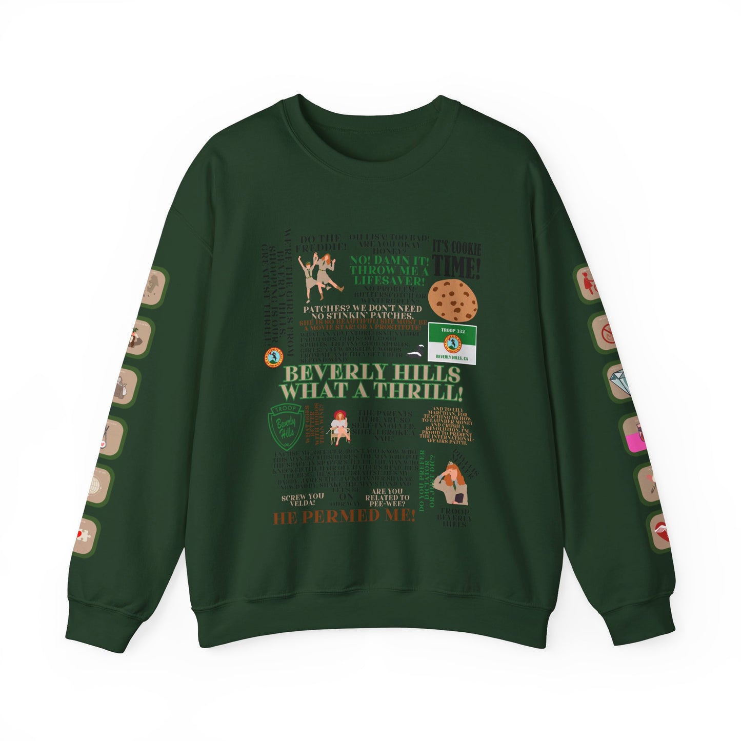 Troop Beverly Hills Quotes Only Pullover - Oodles of Patches