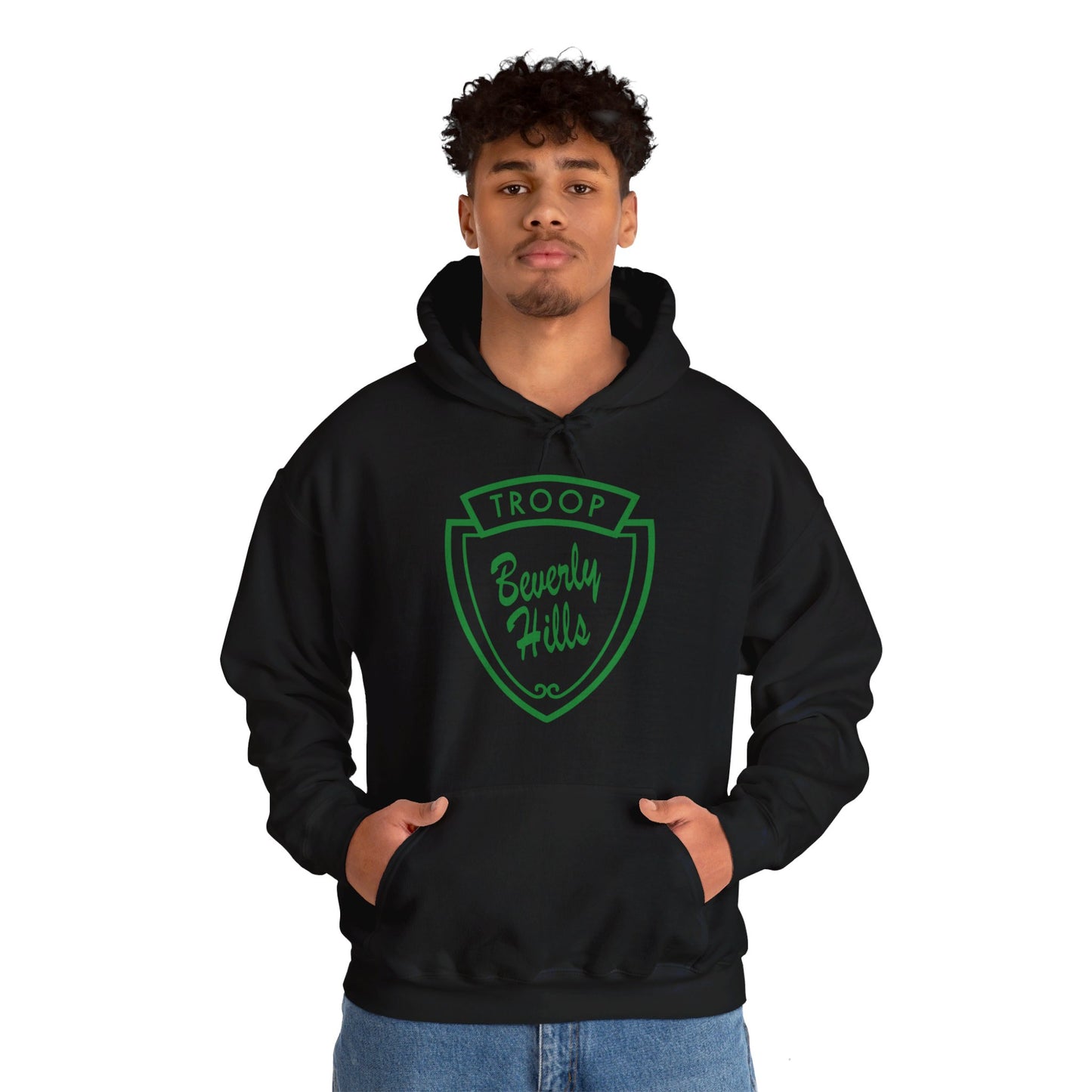 Troop Beverly Hills Logo Only Hoodie - No Stinking Patches