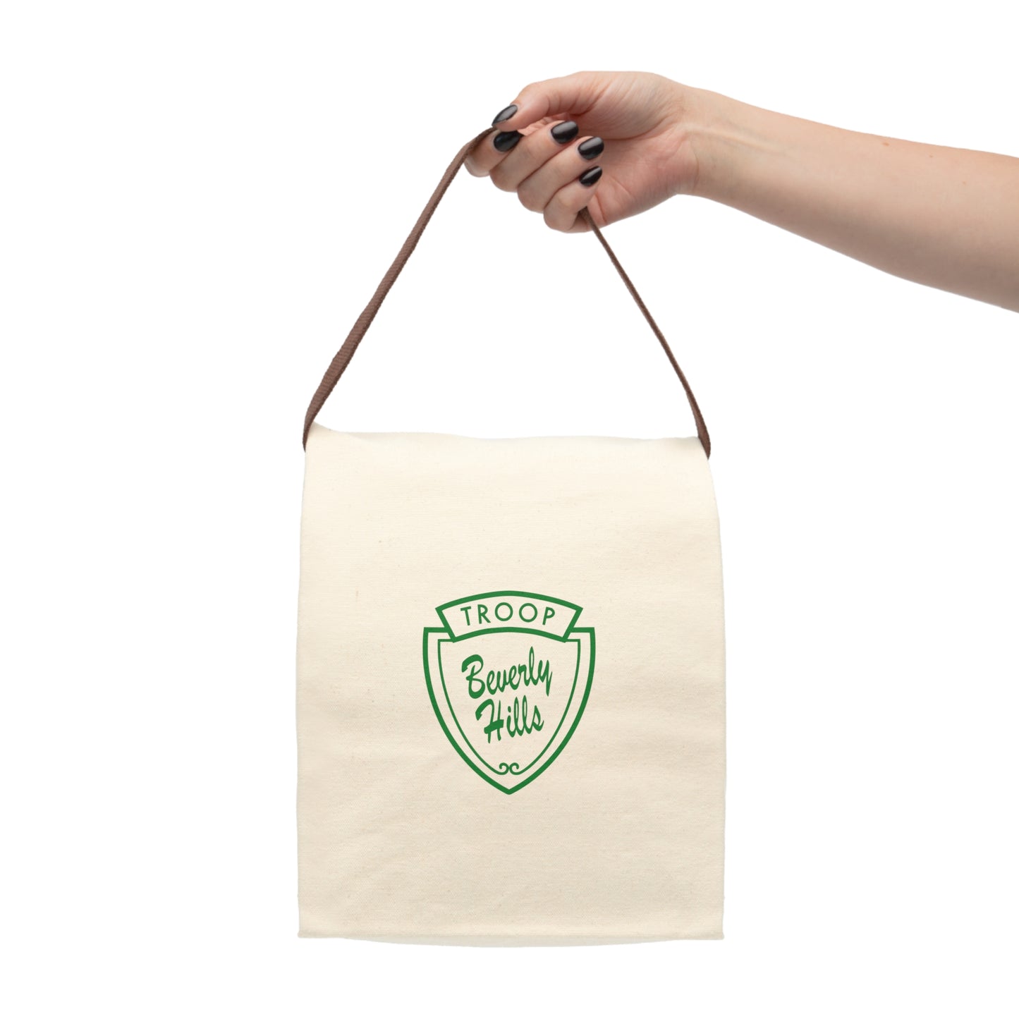 Troop Beverly Hills Canvas Lunch Bag With Strap