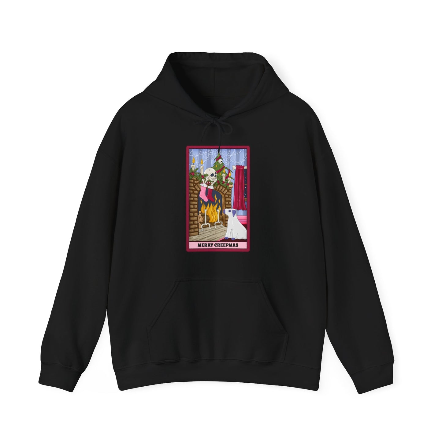 Merry Creepmas: Skeleton Holiday Tarot Hoodie