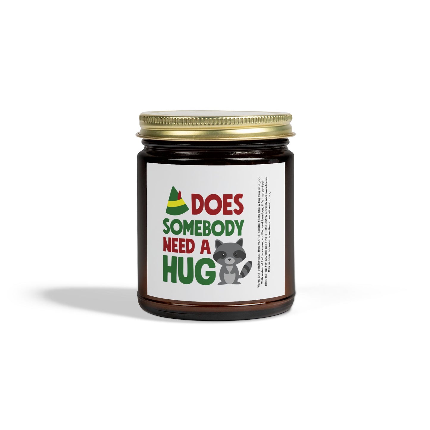 Need A Hug Scented Candle, Coconut Apricot Wax