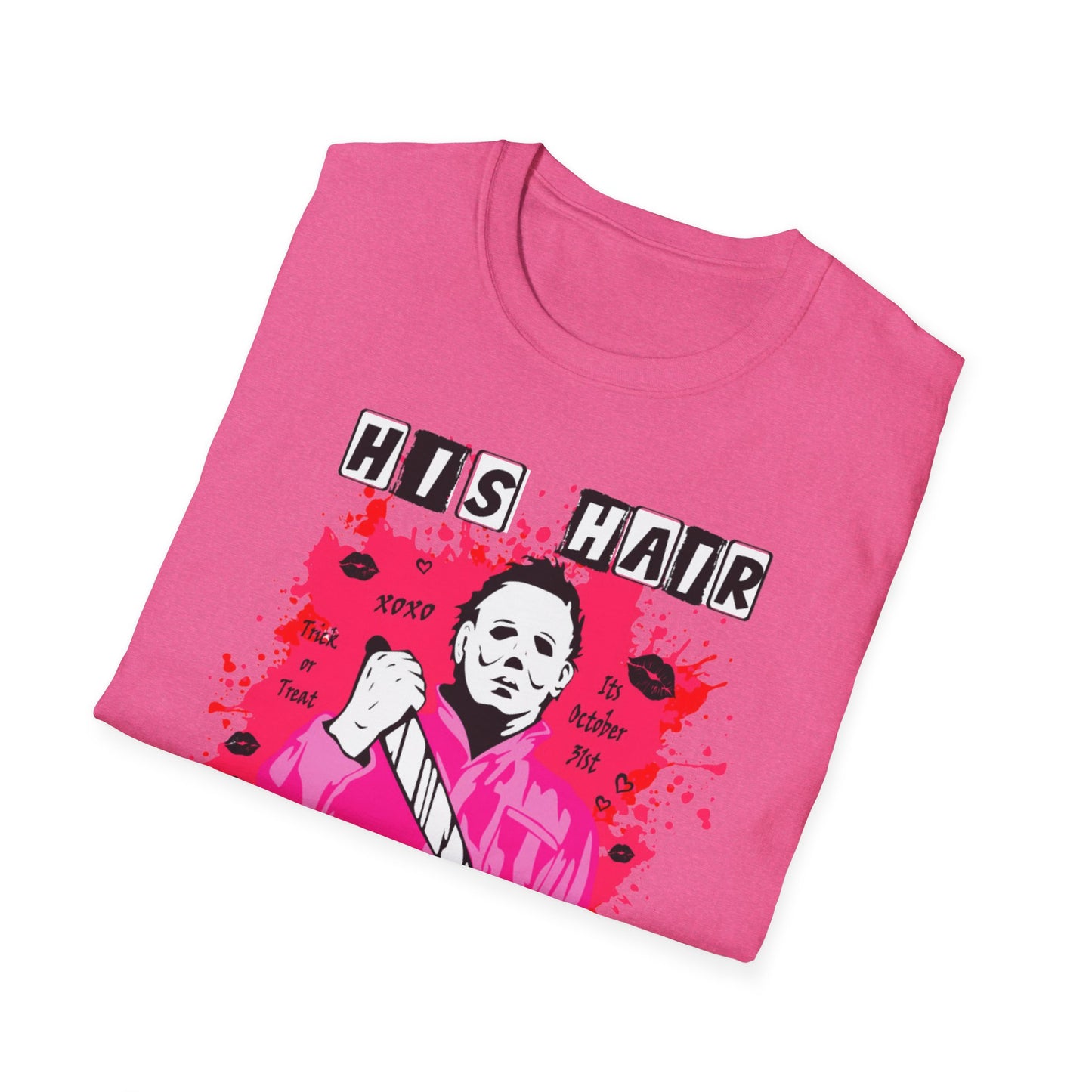 His Hair Looks Sexy Pushed Back Tee