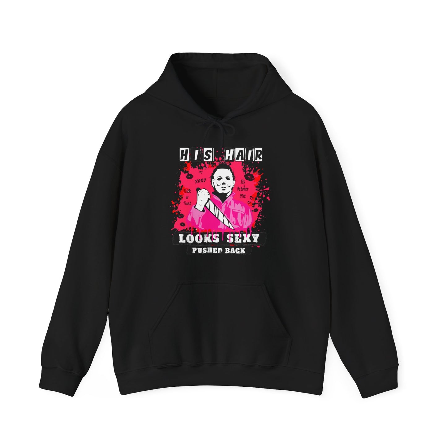 His Hair Looks Sexy Pushed Back Hoodie