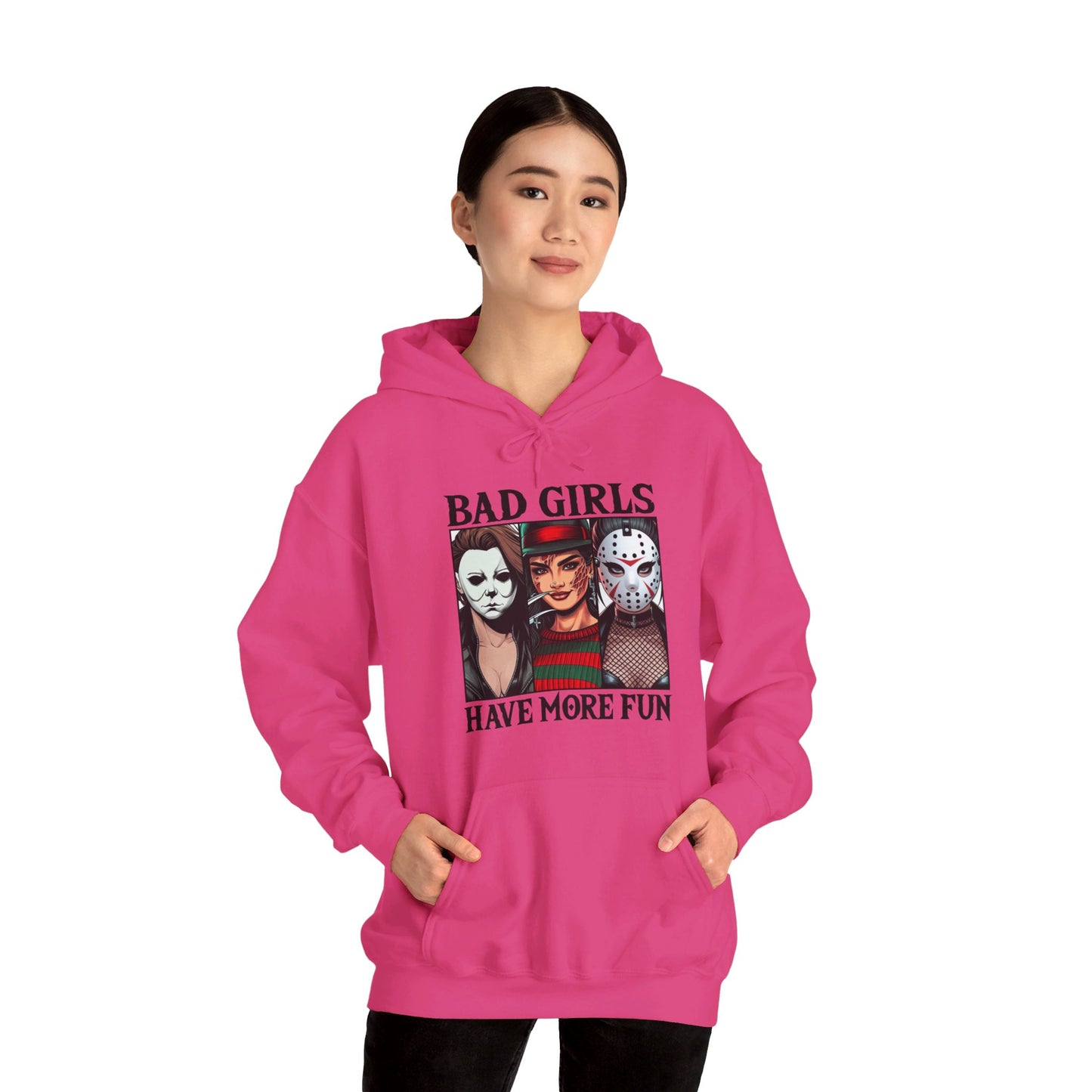 Bad Girls Have More Fun - Slasher Squad Hoodie