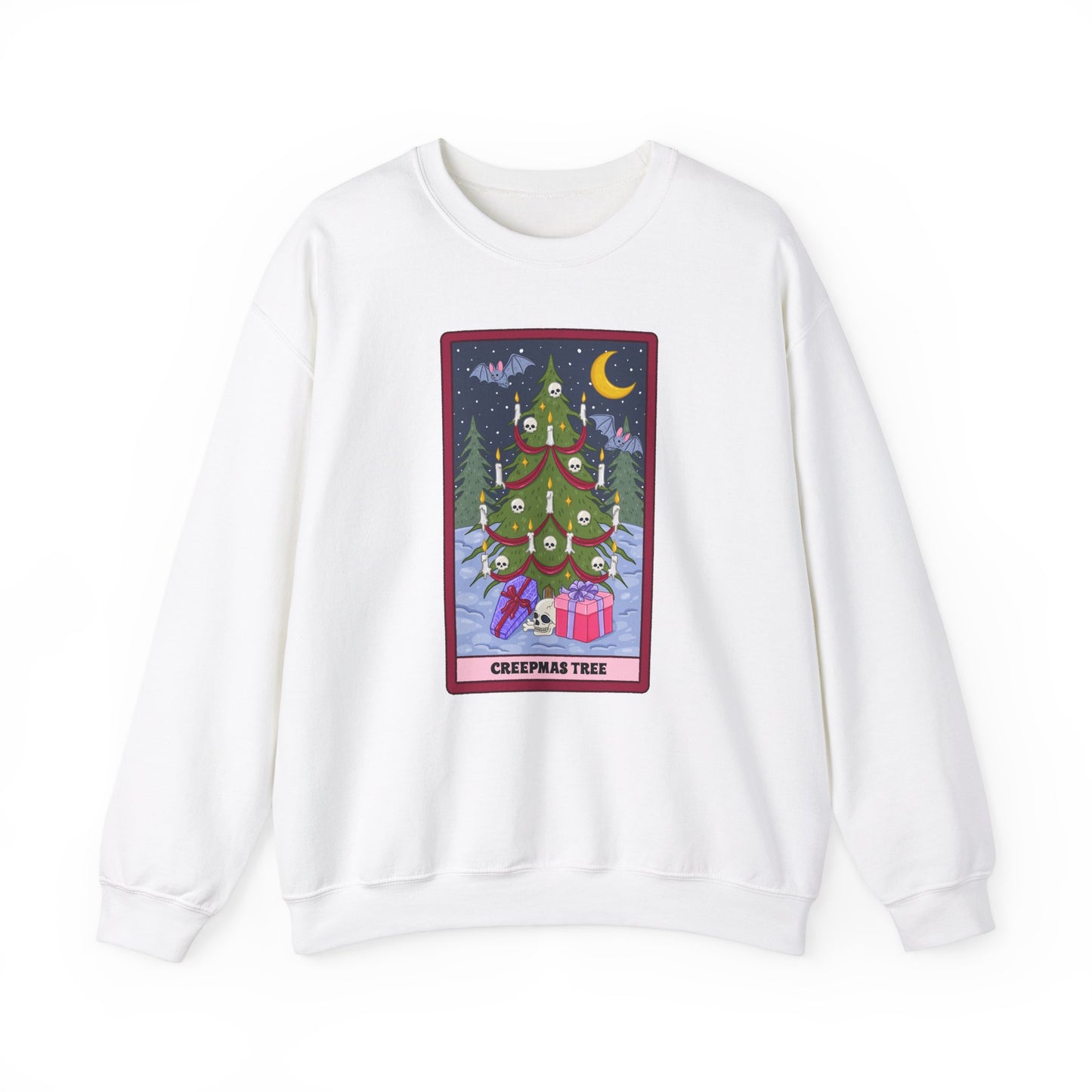 Creepmas Tree: Spooky Holiday Tarot  Pullover