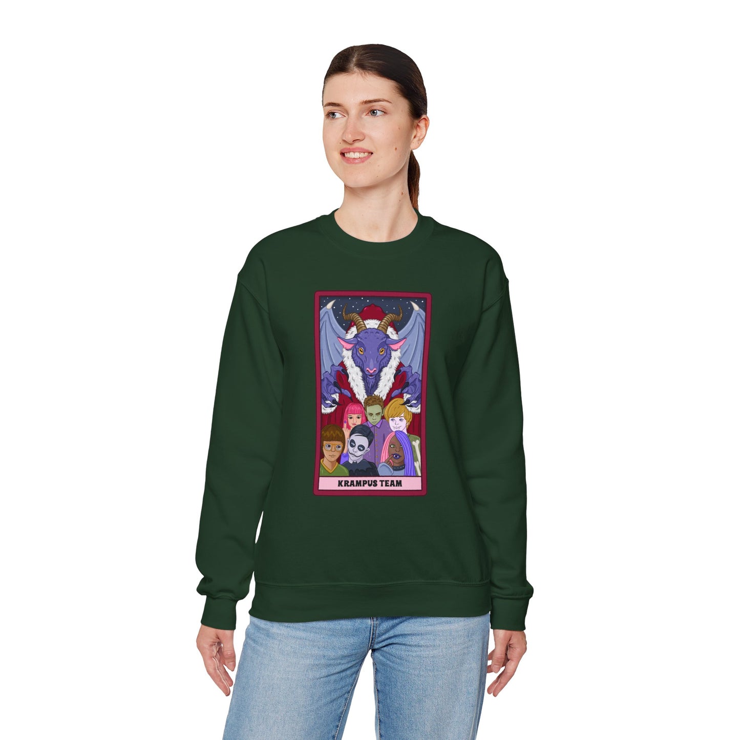 Krampus Team: Spooky Holiday Pullover