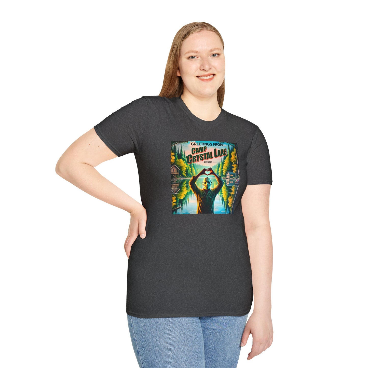 Camp Crystal Lake Greetings Tee