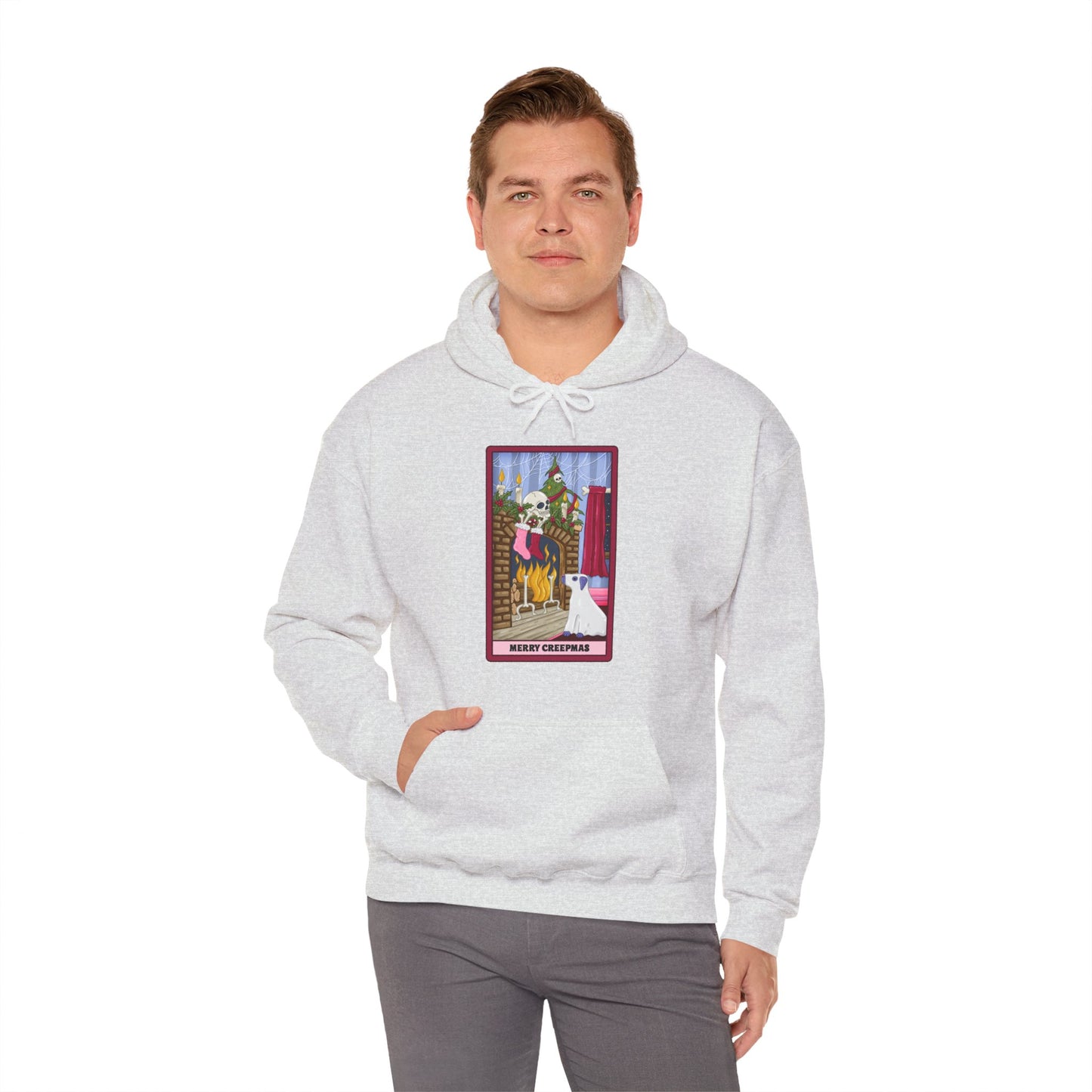 Merry Creepmas: Skeleton Holiday Tarot Hoodie