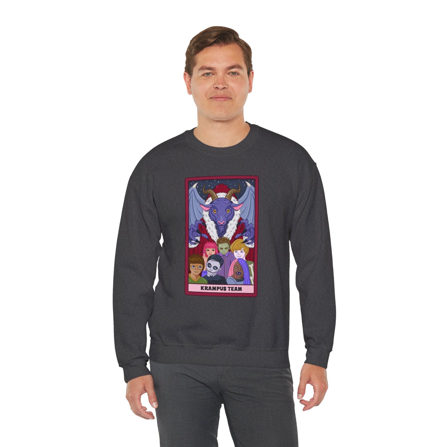 Krampus Team: Spooky Holiday Pullover