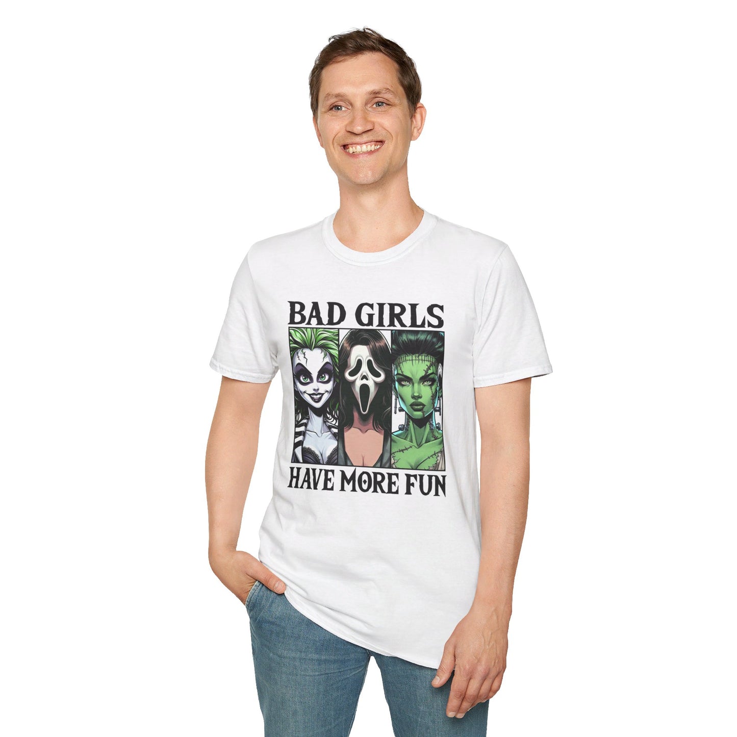 Bad Girls Have More Fun - Ghoulish Trio Tee