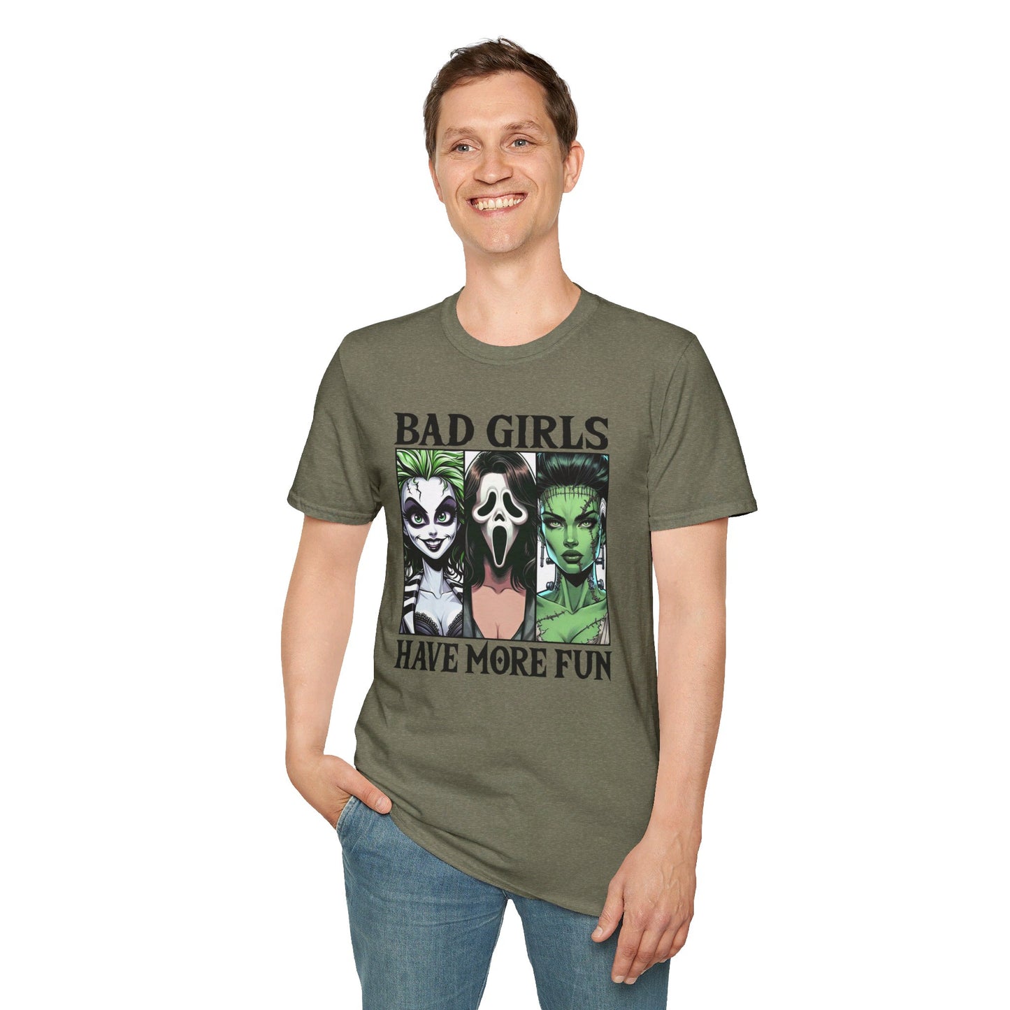 Bad Girls Have More Fun - Ghoulish Trio Tee