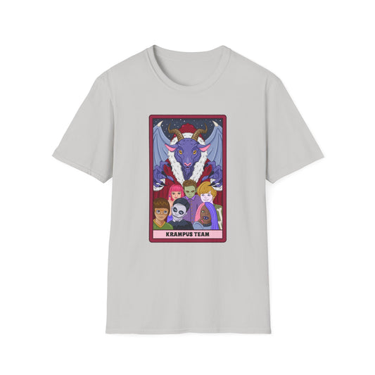 Krampus Team: Spooky Holiday Tarot Tee