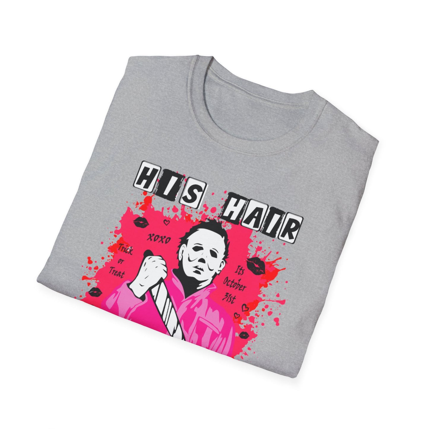 His Hair Looks Sexy Pushed Back Tee