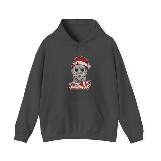 Slashing Through the Snow Hoodie