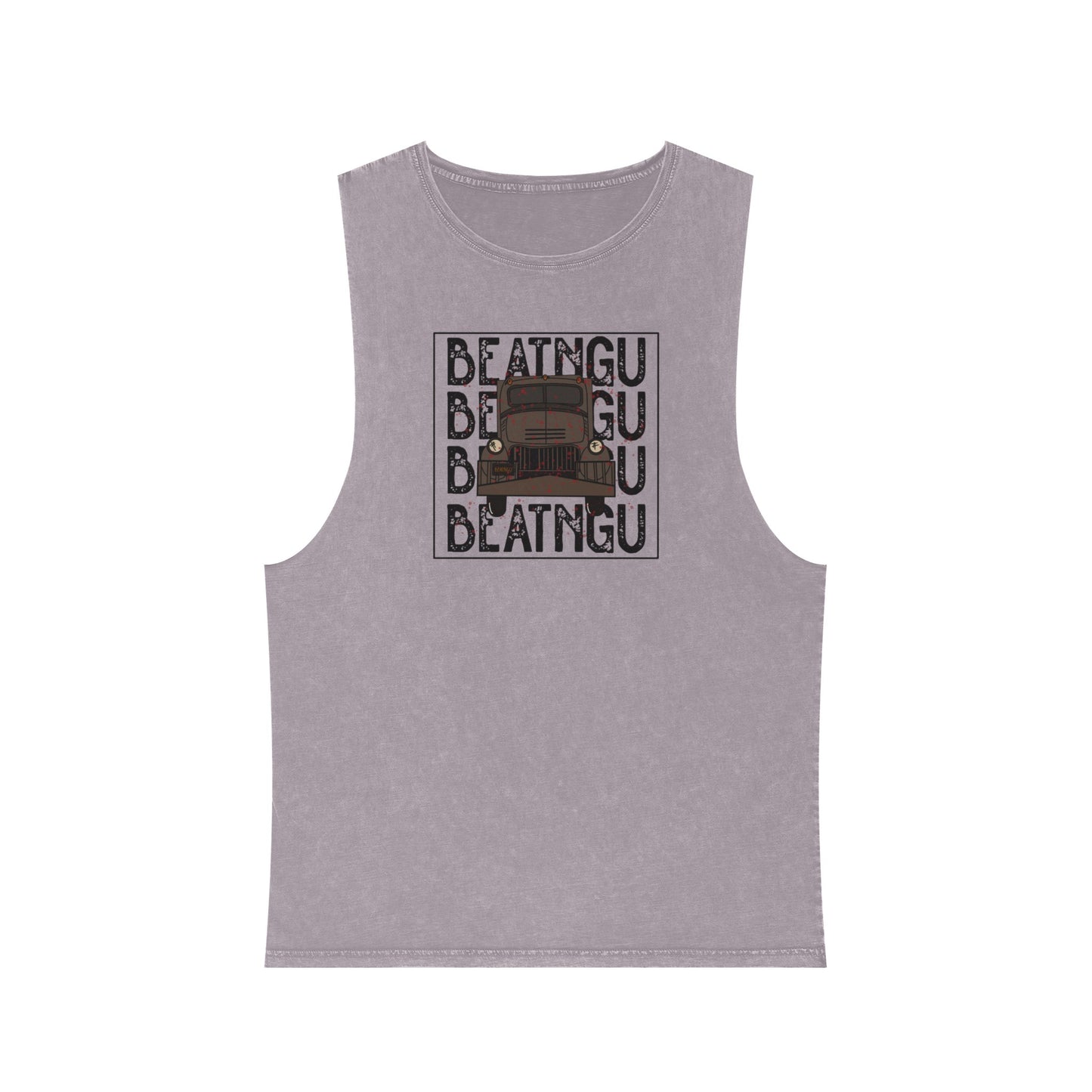 BEATNGU Unisex Stonewash Tank Top