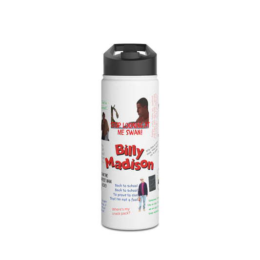 Billy Madison Quotes Stainless Steel Water Bottle