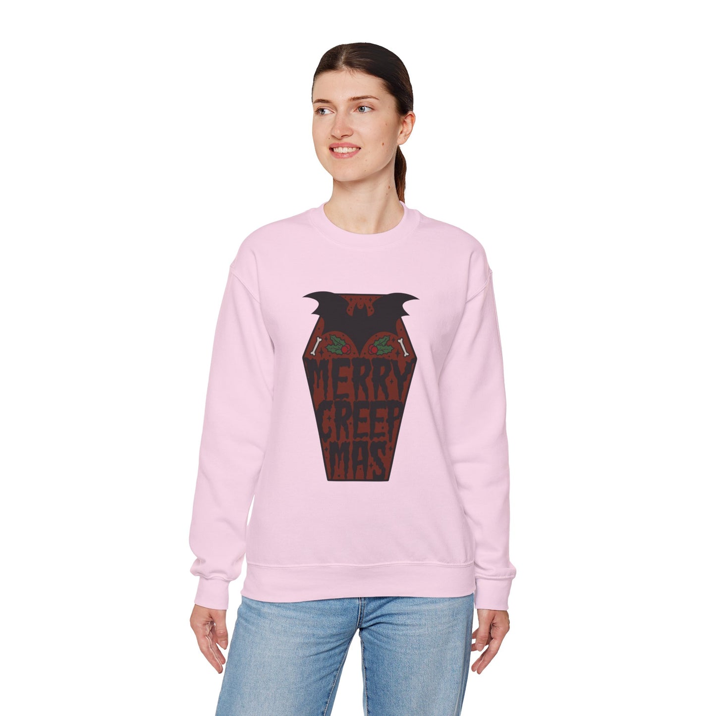 Merry Creepmas Coffin Sweatshirt