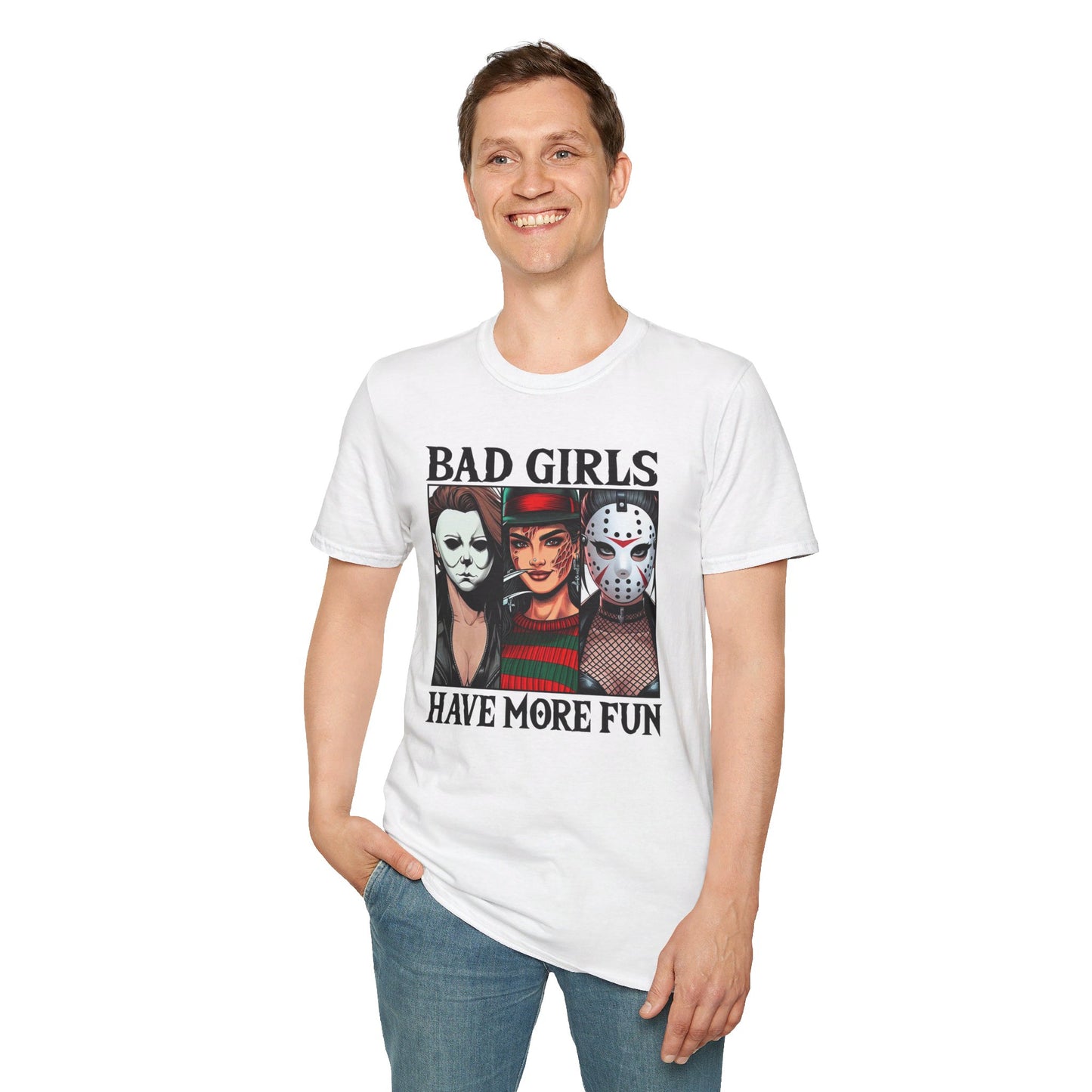 Bad Girls Have More Fun - Slasher Squad Tee